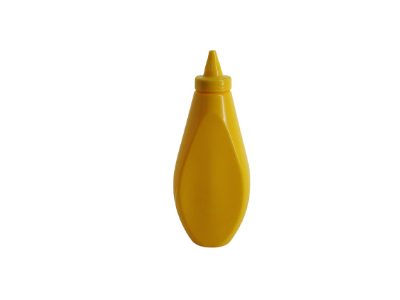 Plastic Squeeze Sauce Bottle 500ml Yellow