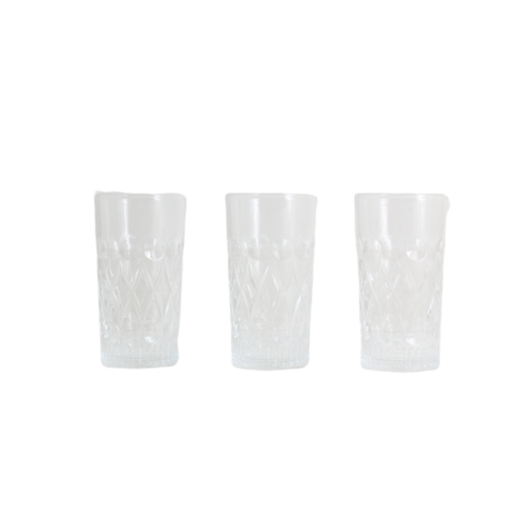 Citrine Hiball Glass Tumbler 3pc GL2744