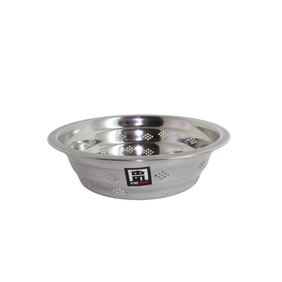 Noodle Rice Strainer Boya With Bottom Hole 24cm Stainless Steel MV2825