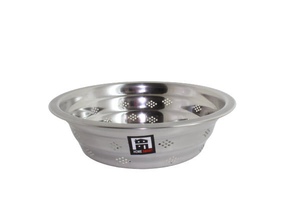 Noodle/Rice Strainer Boya With Bottom Hole 26cm Stainless Steel MV3204
