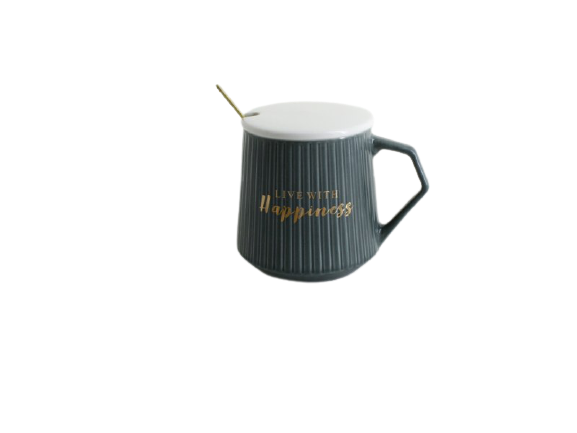 Coffee Mug With Lid 420ml PSK055