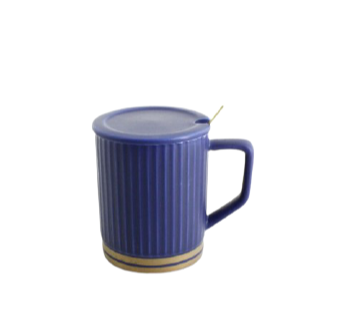 Coffee Mug With Lid 370cc Psk065