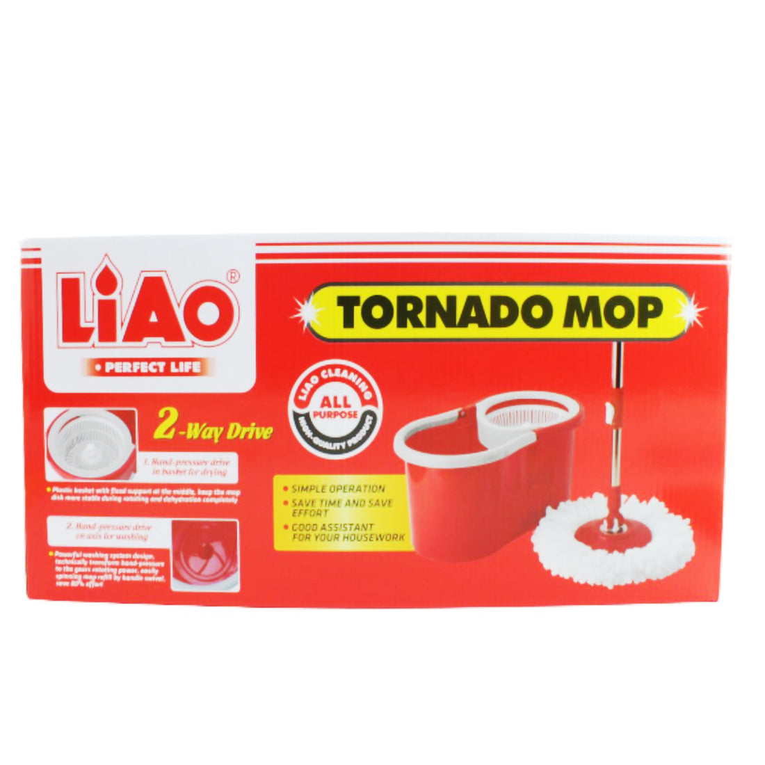 LIAO Mop with Bucket Steel Torando XHCL087