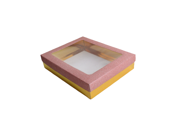 Gift Biscuit Paper Box 24x19x5cm XPP297 ROSE GOLD