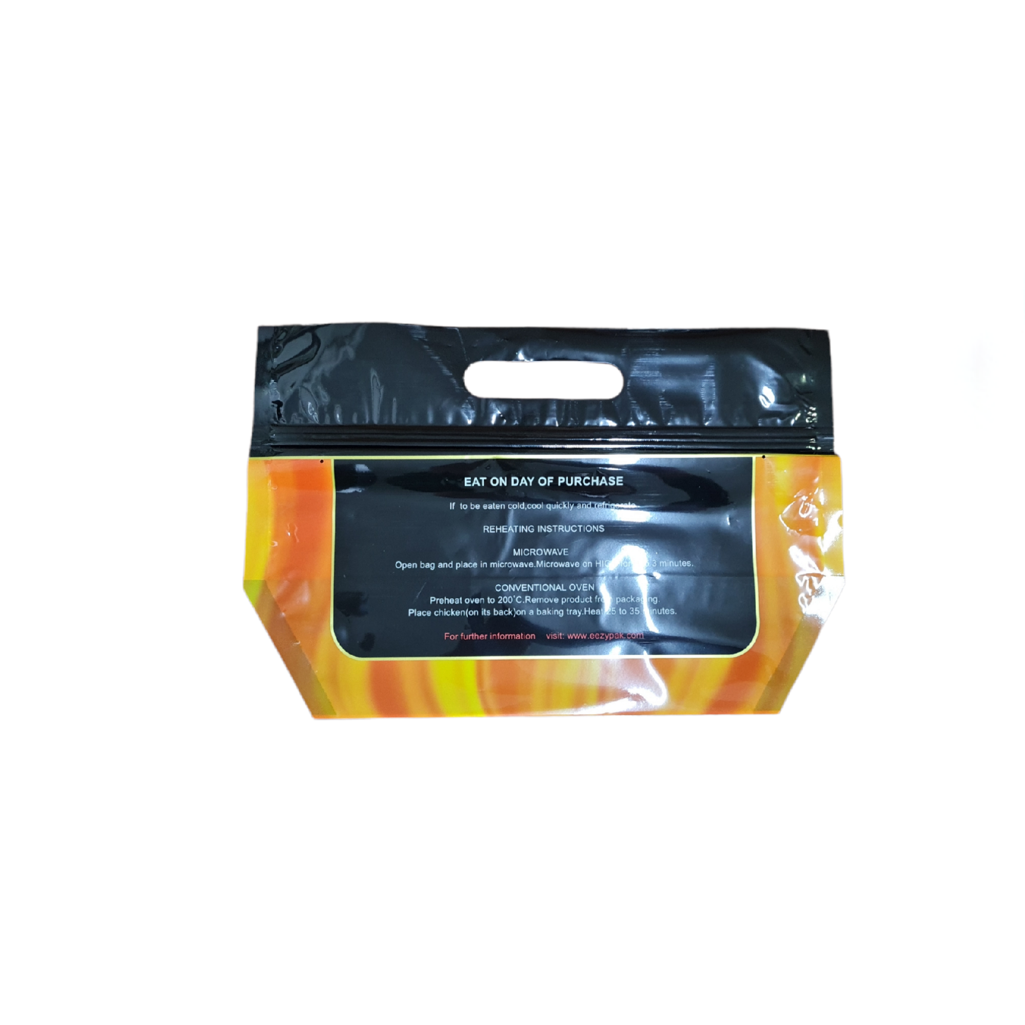 Chicken Rotisserie Zip Bag -  Chicken Roti  PP Bag 5pack