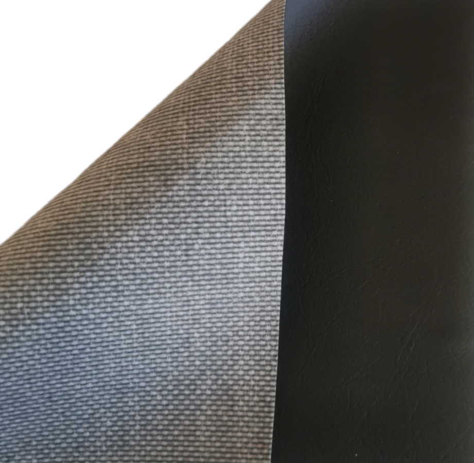 Tonneau Polyweave PVC Vinyl Tarpaulin Black 520gsm 1.8x1m wide Sheeting