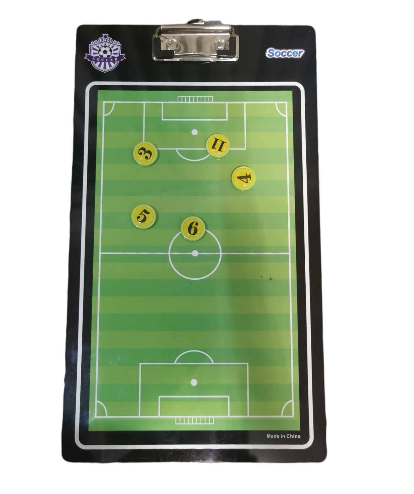 Magnetic Soccer Coaching PVC Board 35x20cm Football