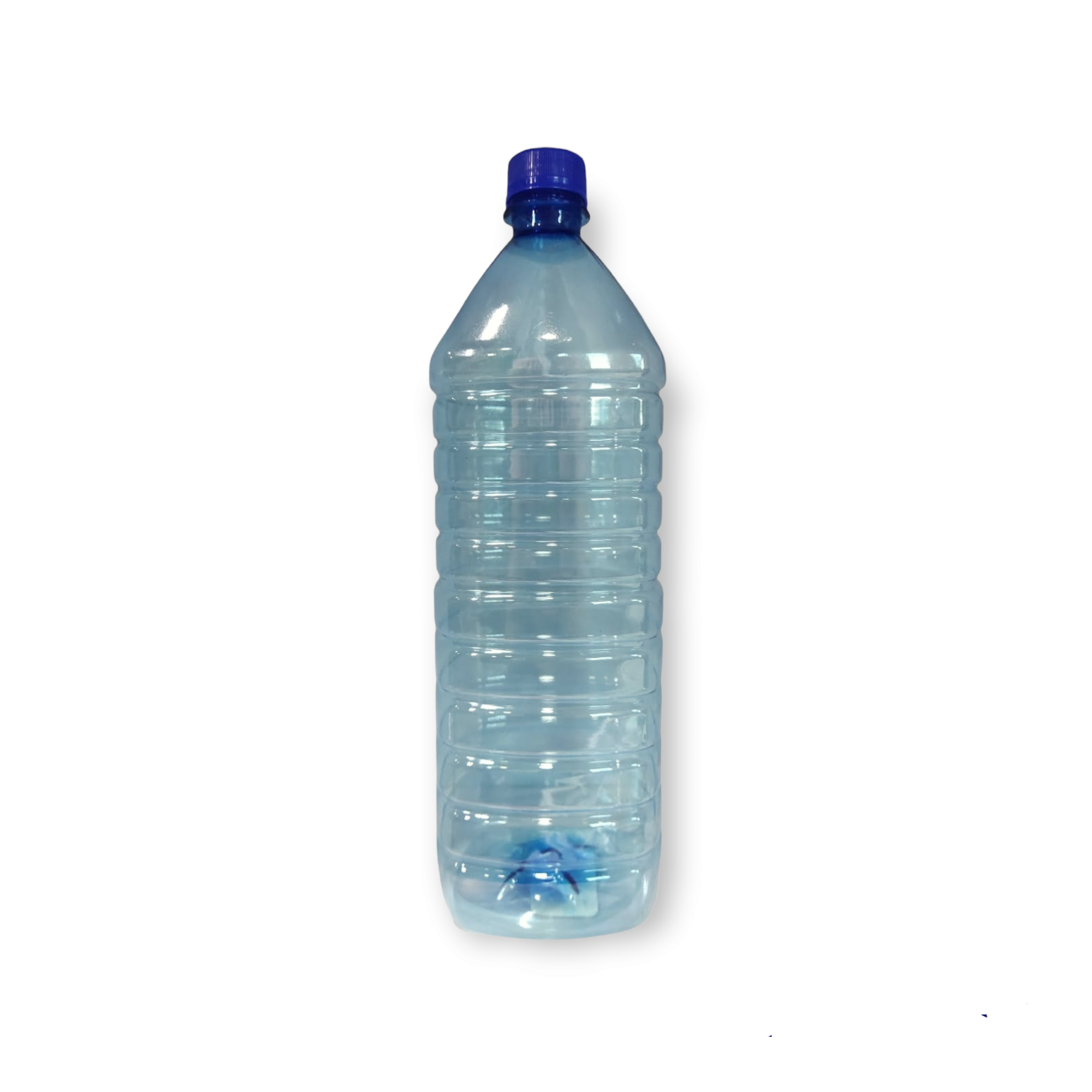 500ml Plastic Water Bottle Square Blue - BOT027