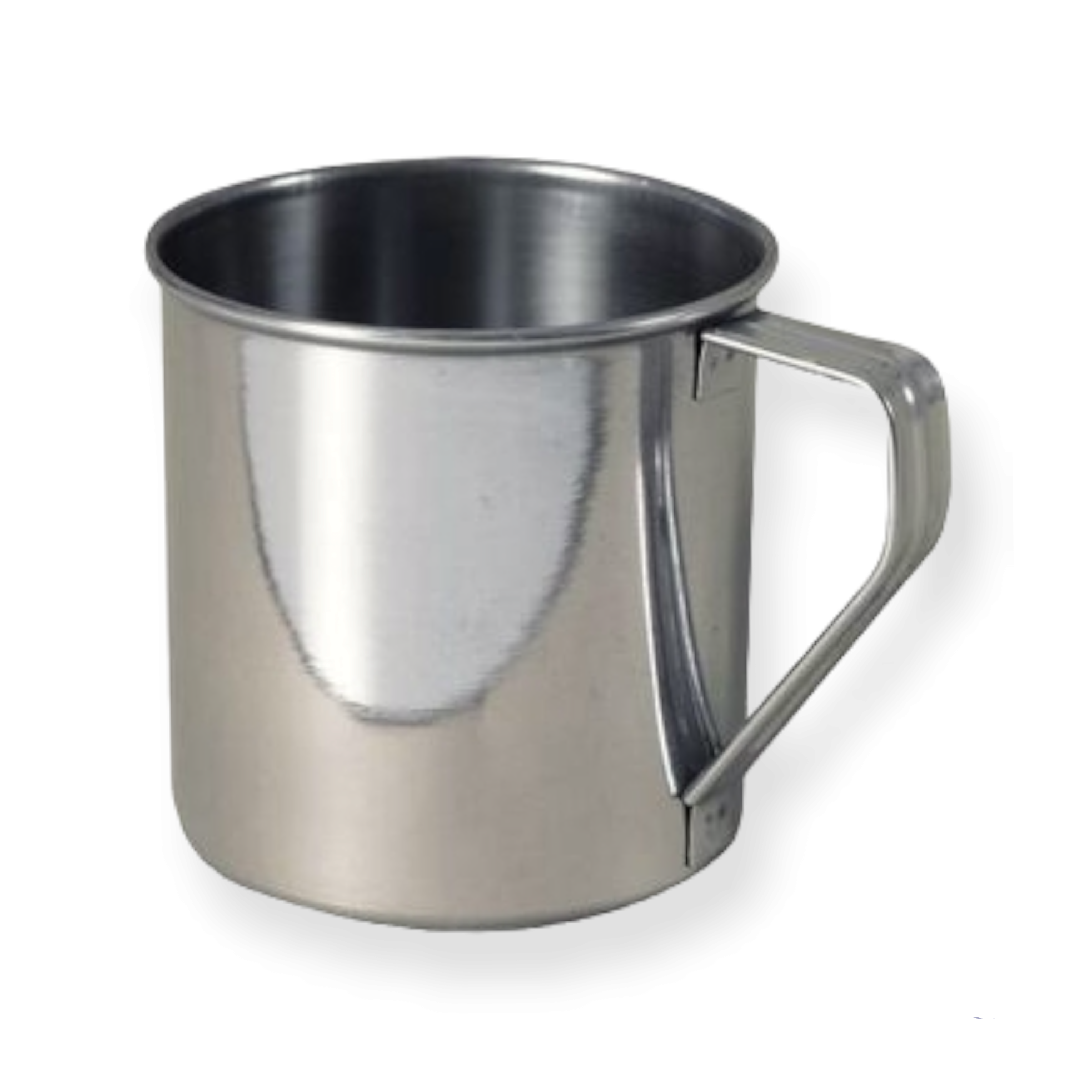 Mug Stainless Steel Tumbler Cup 5x6.5cm with handle Deep K0034