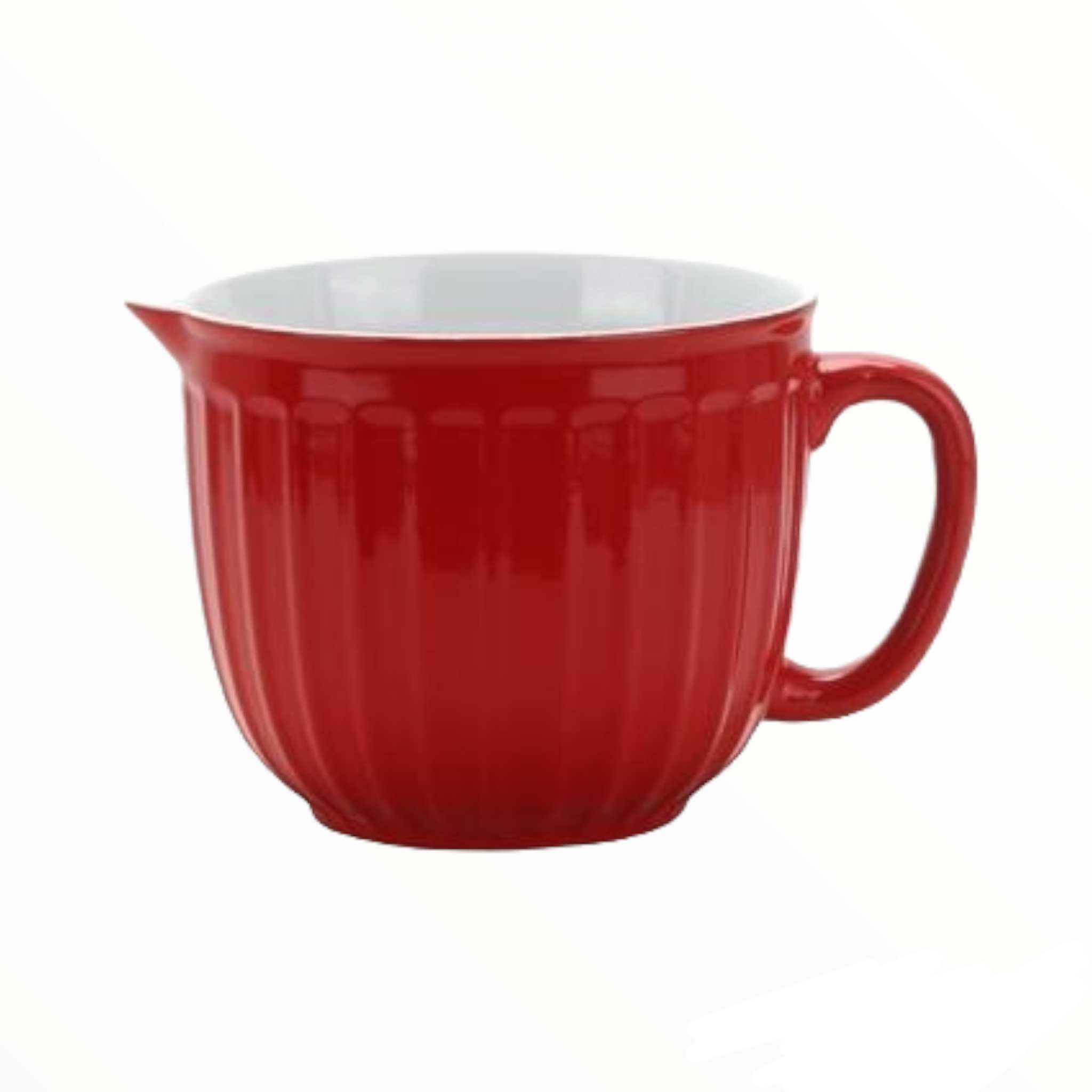 Ceramic Mug Soup Bowl 17.7x4.8cm with Spout 30628