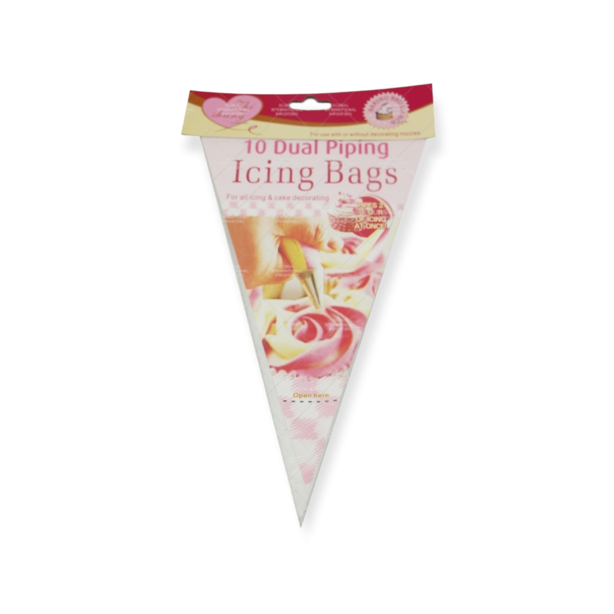 Disposable Piping Bag Dual 10pack