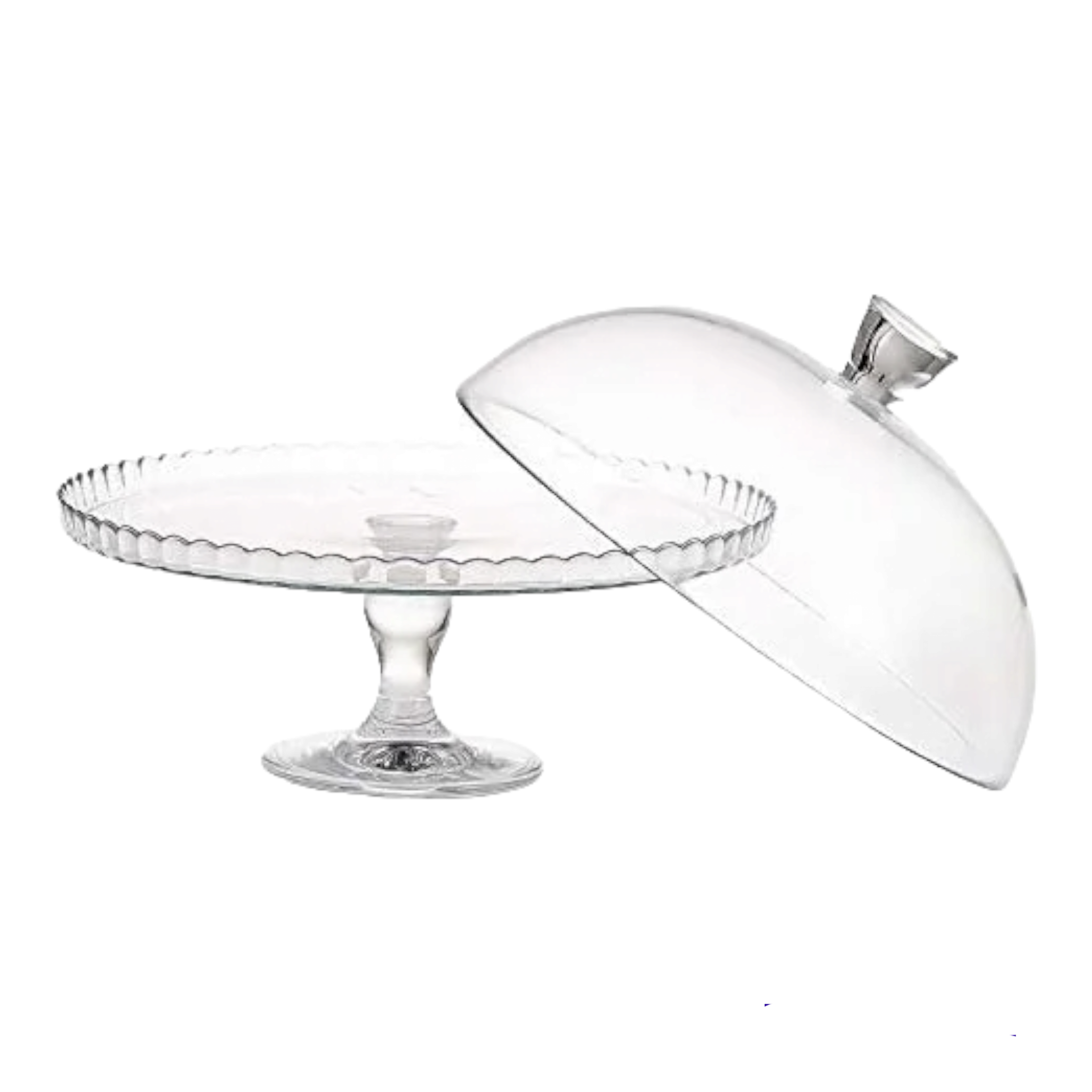 Pasabahce Patisserie Cake Server Dome Footed Stand 322mm 23034