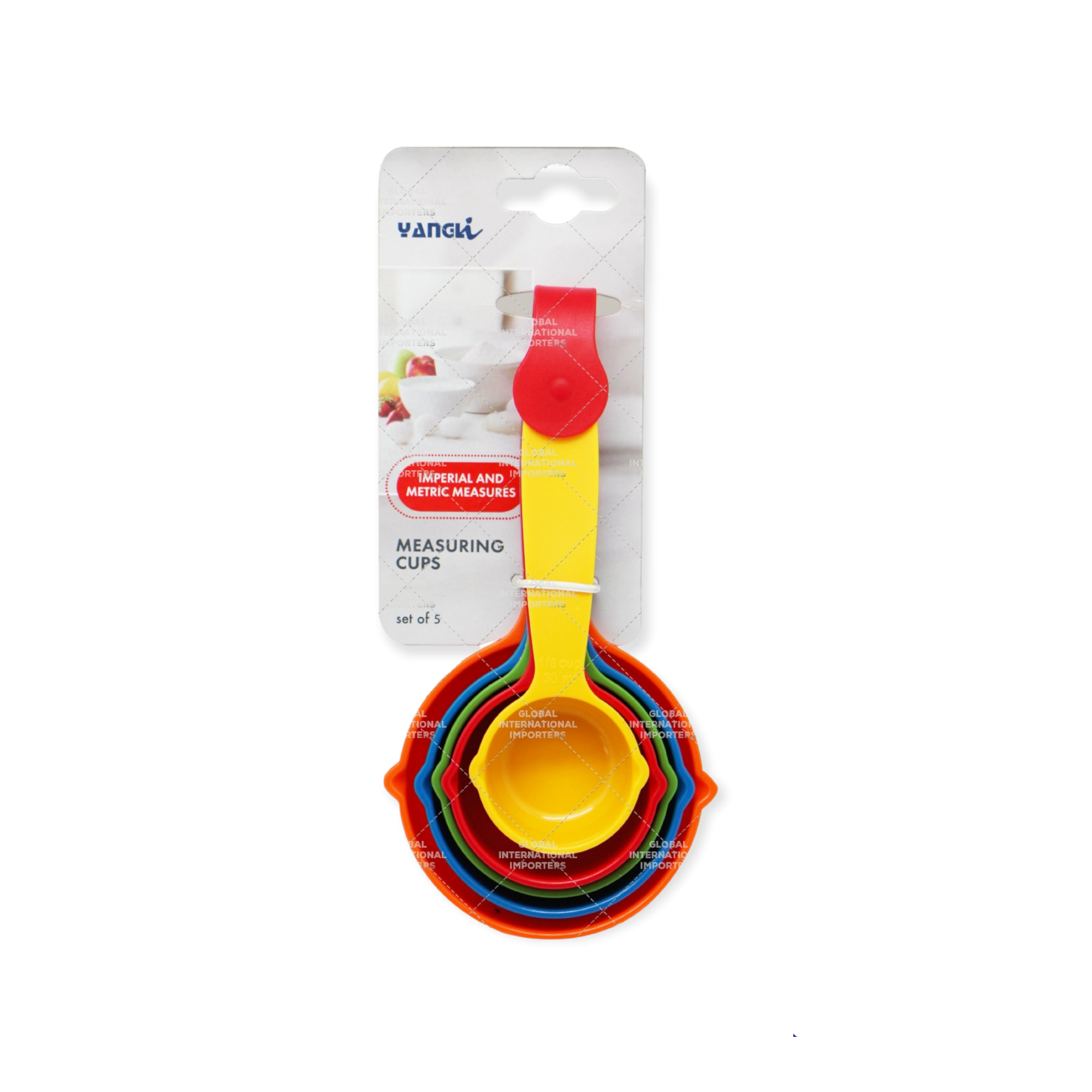 Measuring Cups 5 Pack Colours KWR00561