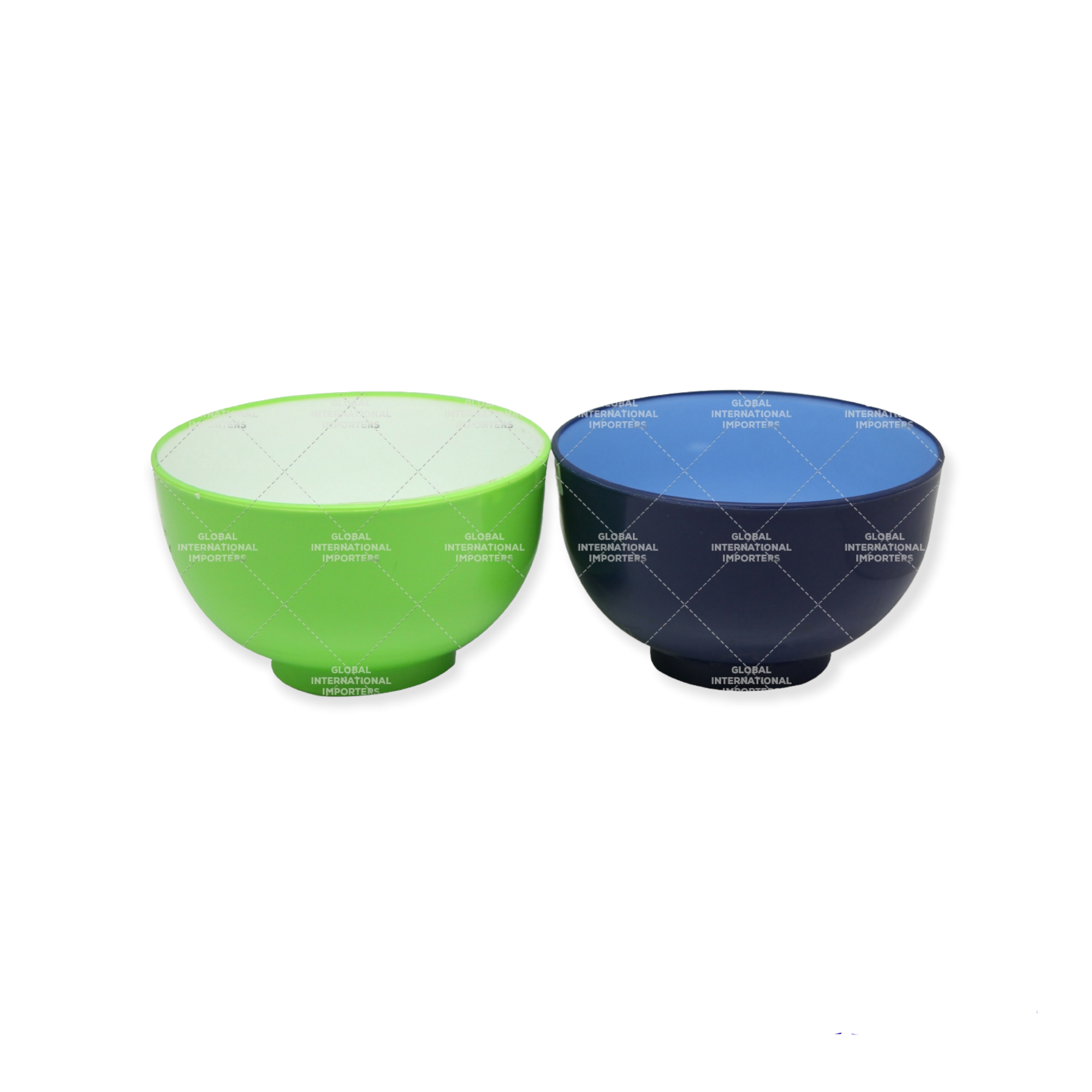 Formosa Plastic Acrylic Color Bowl 2-Tone 13.5x8cm
