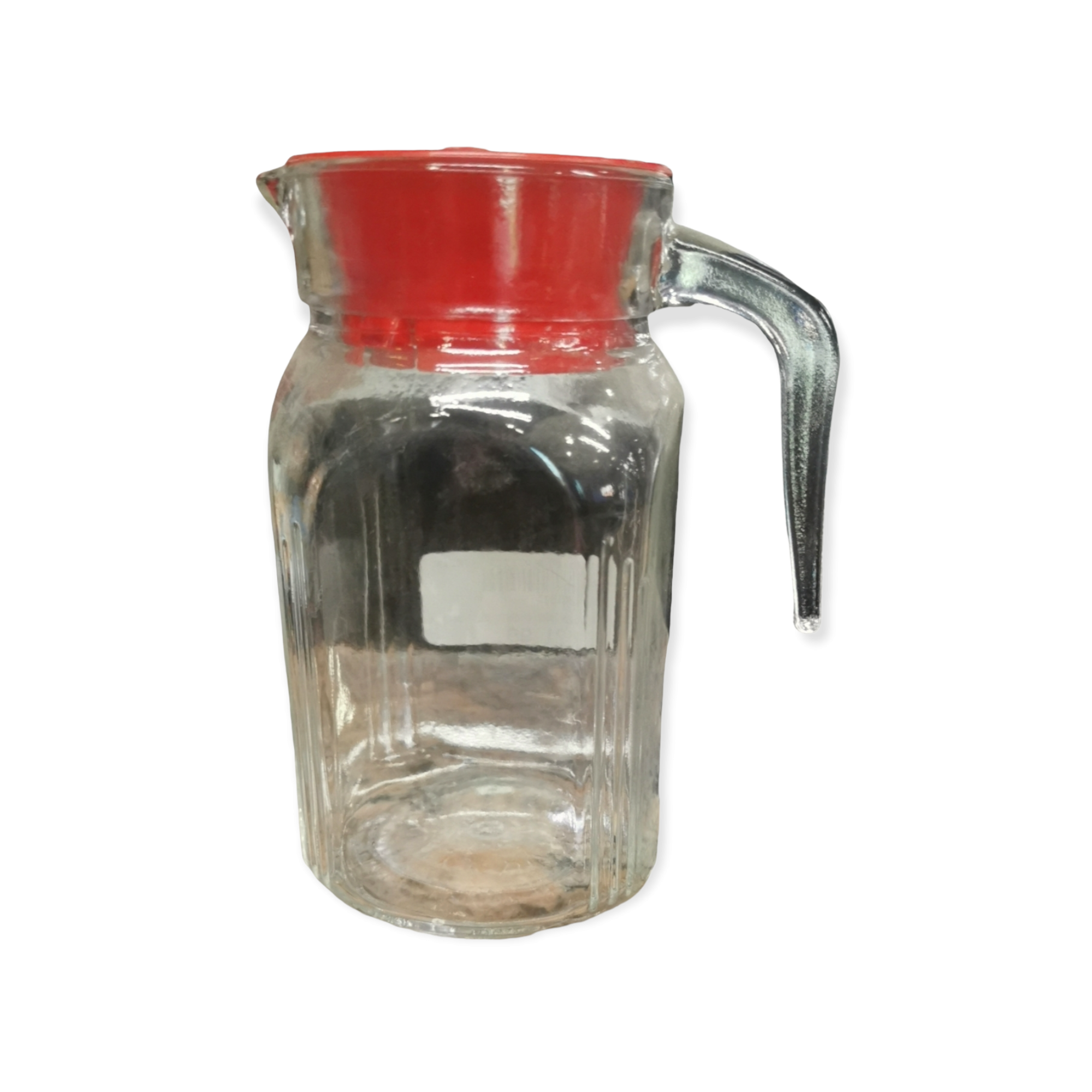 Glass Fridge Water Jug 500ml with Plastic Lid