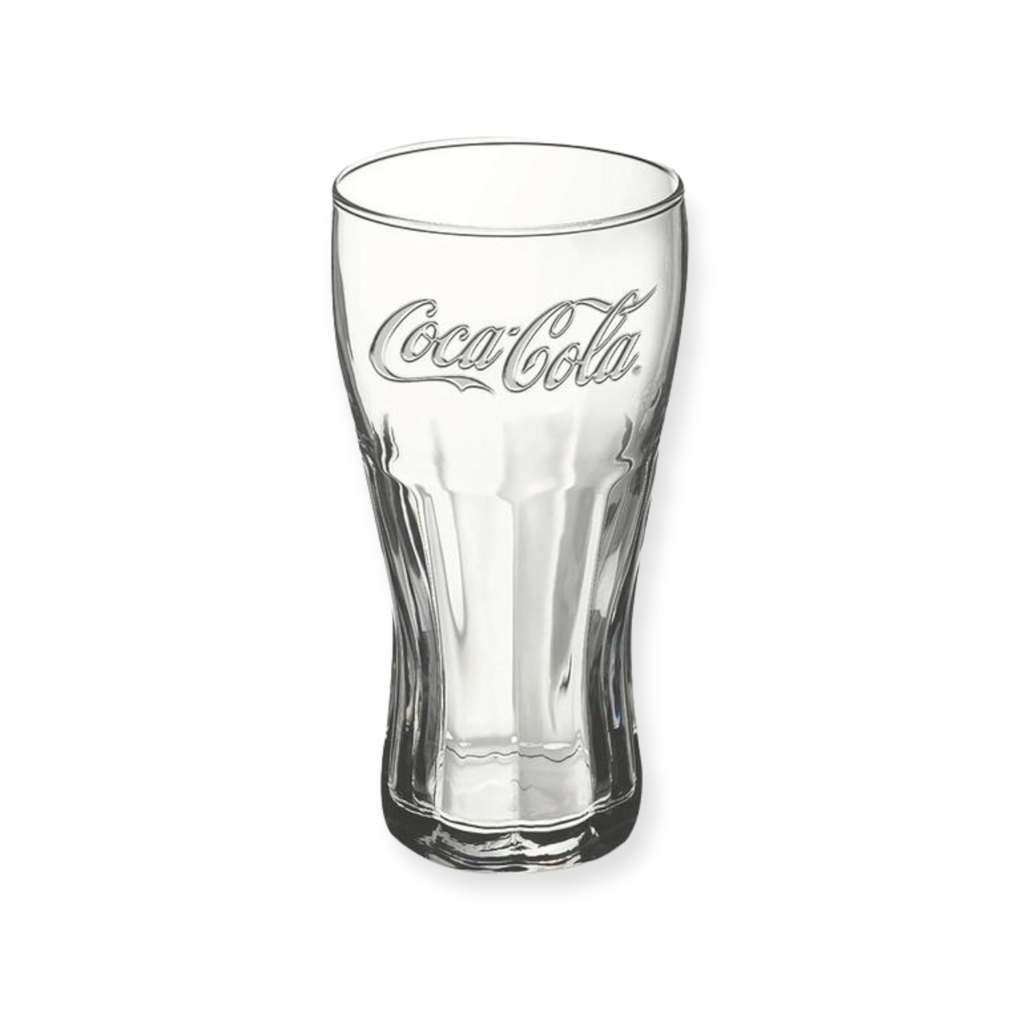 Coke Contour Hiball Glass Tumbler 370ml ARC 10494