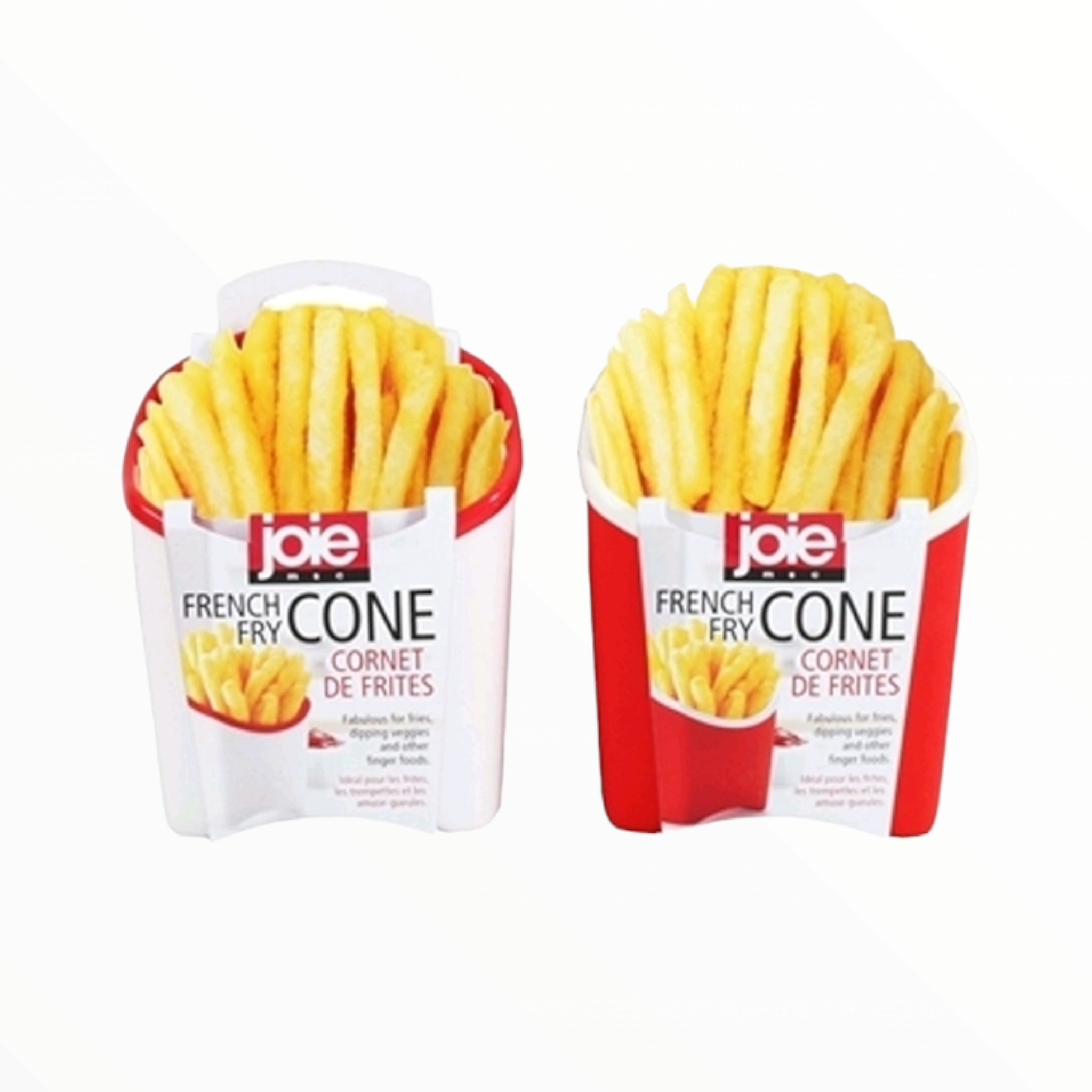 Joie Chips Box - French Fry Cone Assorted  15732