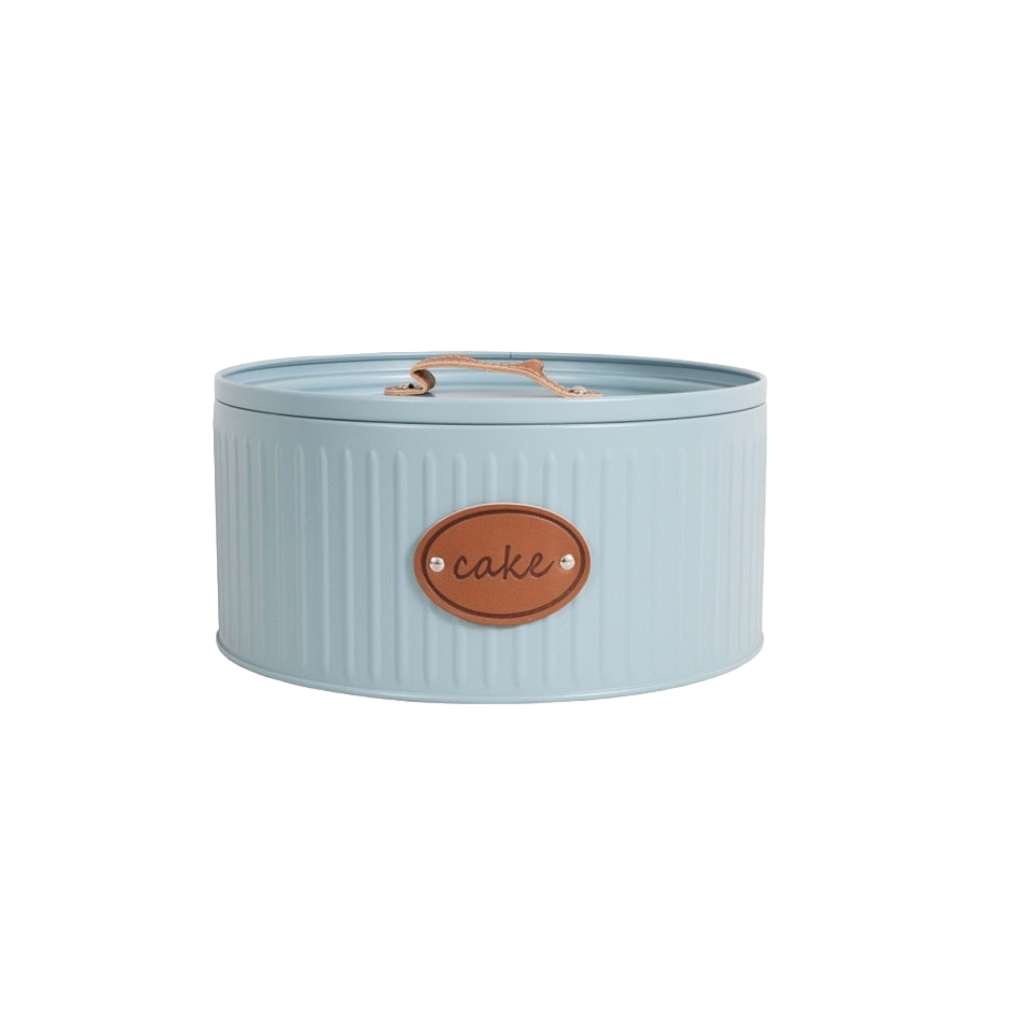 Aqua Cake Tin Light Blue