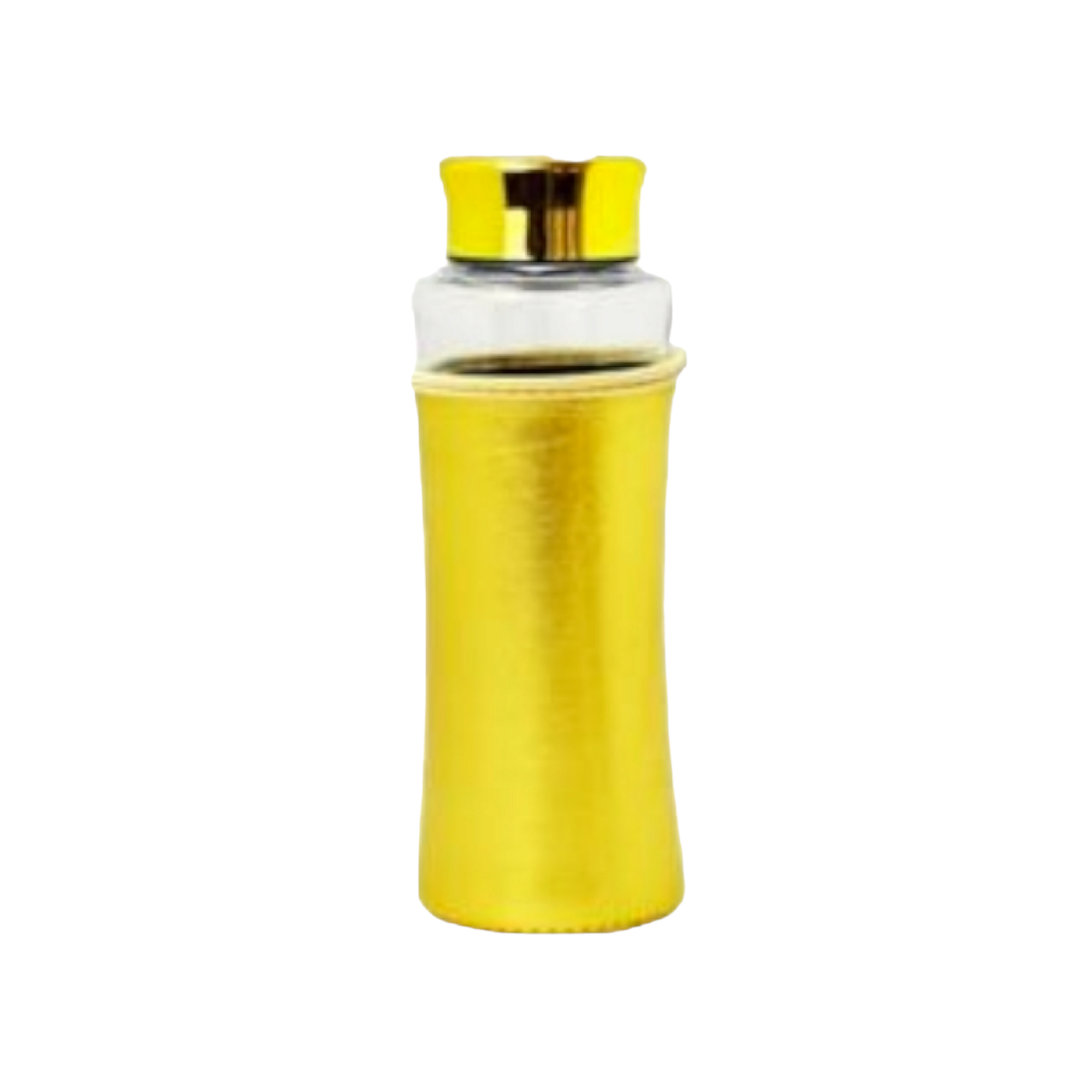 Regent Glass Drinking Bottle Flask 580ml with Colored Sleeve 26100