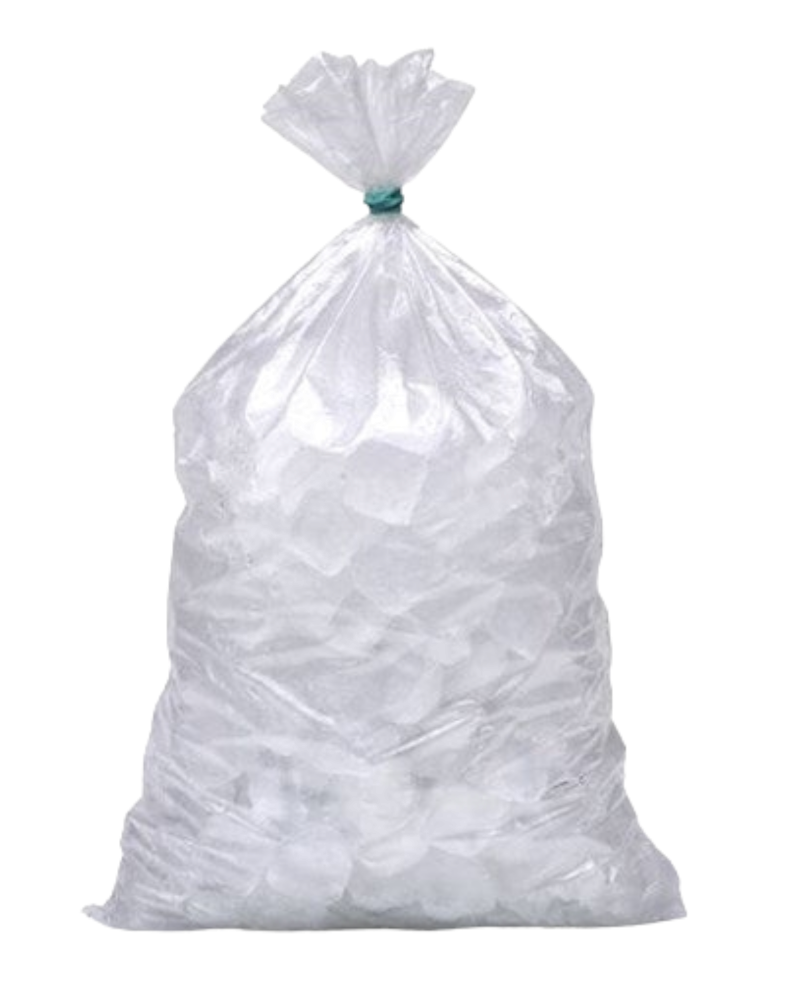 Plastic Bag 300x600mm 50mic 5kg Clear Ice Cube Packet 250pack