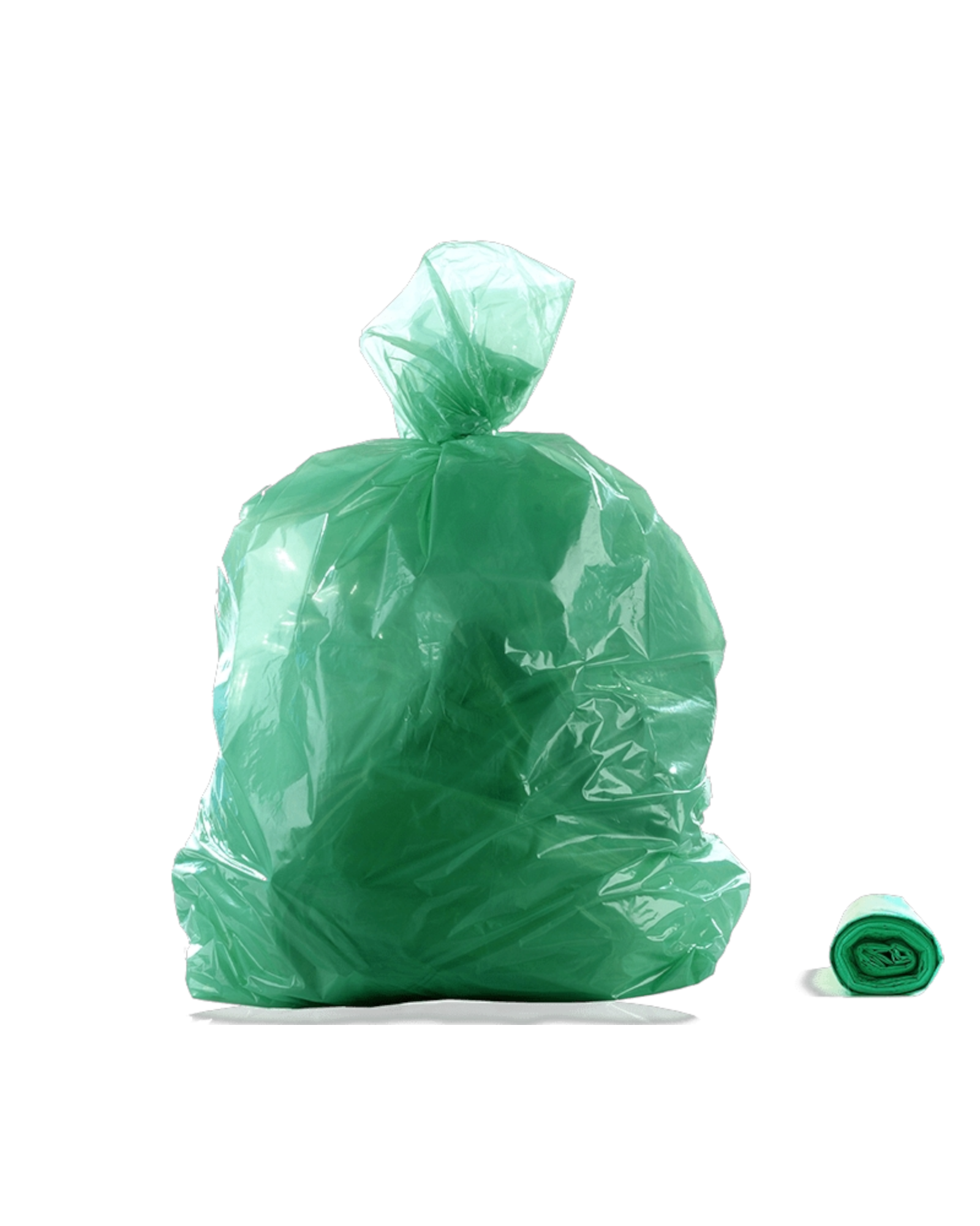 Garden Refuse Bags Green 750x950mm 40microns Heavy Duty 20pack