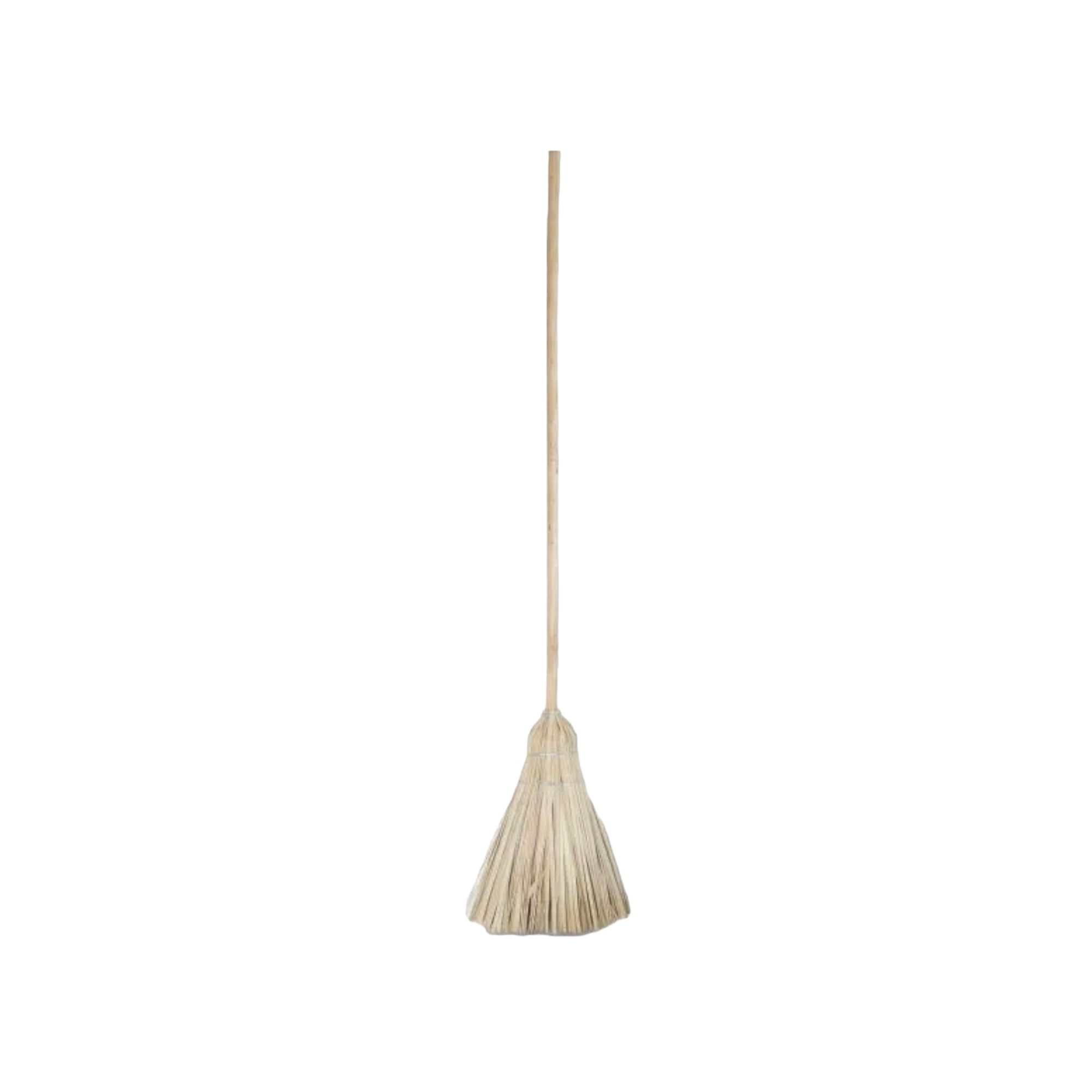 Grass Broom with Wooden Handle