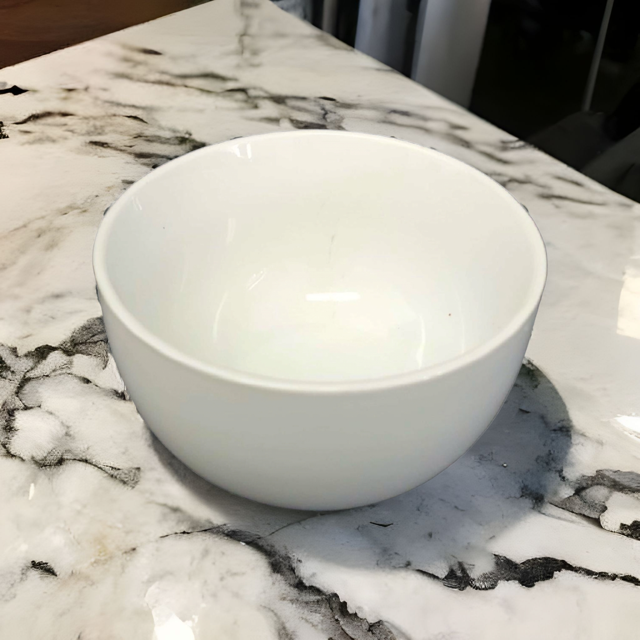 Ceramic White Bowl 9.5x5.5cm 3.75Inch