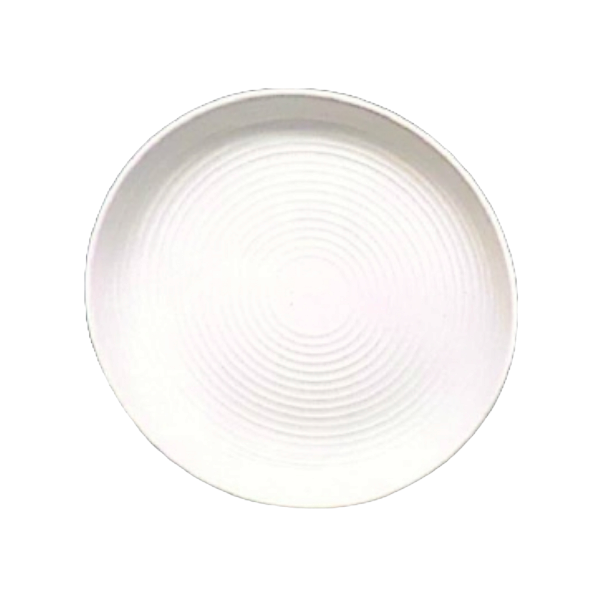 Ceramic White Fruit Plate 8Inch