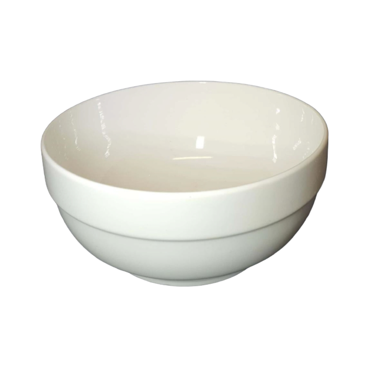 Ceramic White Round Bowl 8Inch