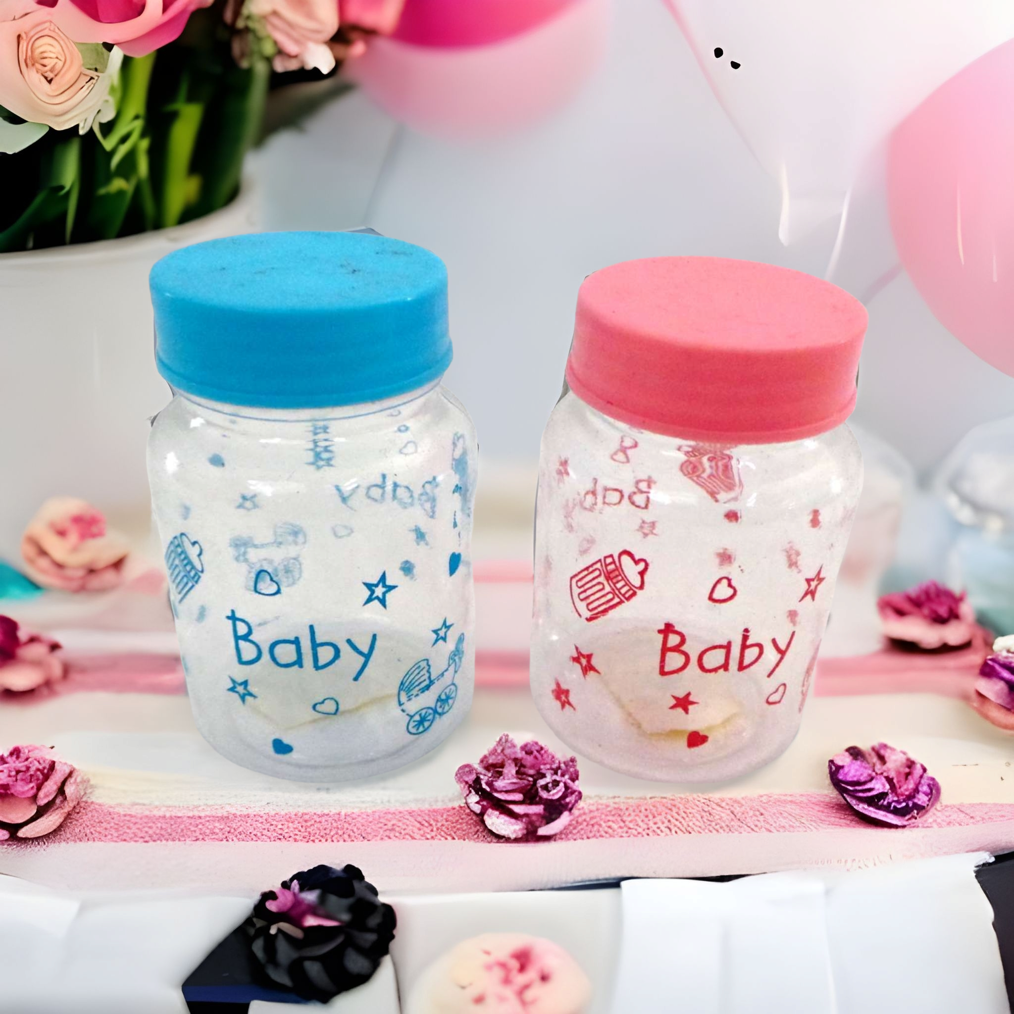 Baby Deco Bottle Plastic Print