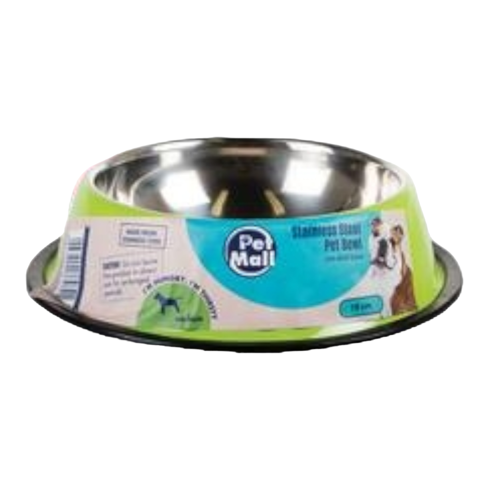 Pet Mall Dog/Cat Bowl 18cm Stainless Steel 1pc