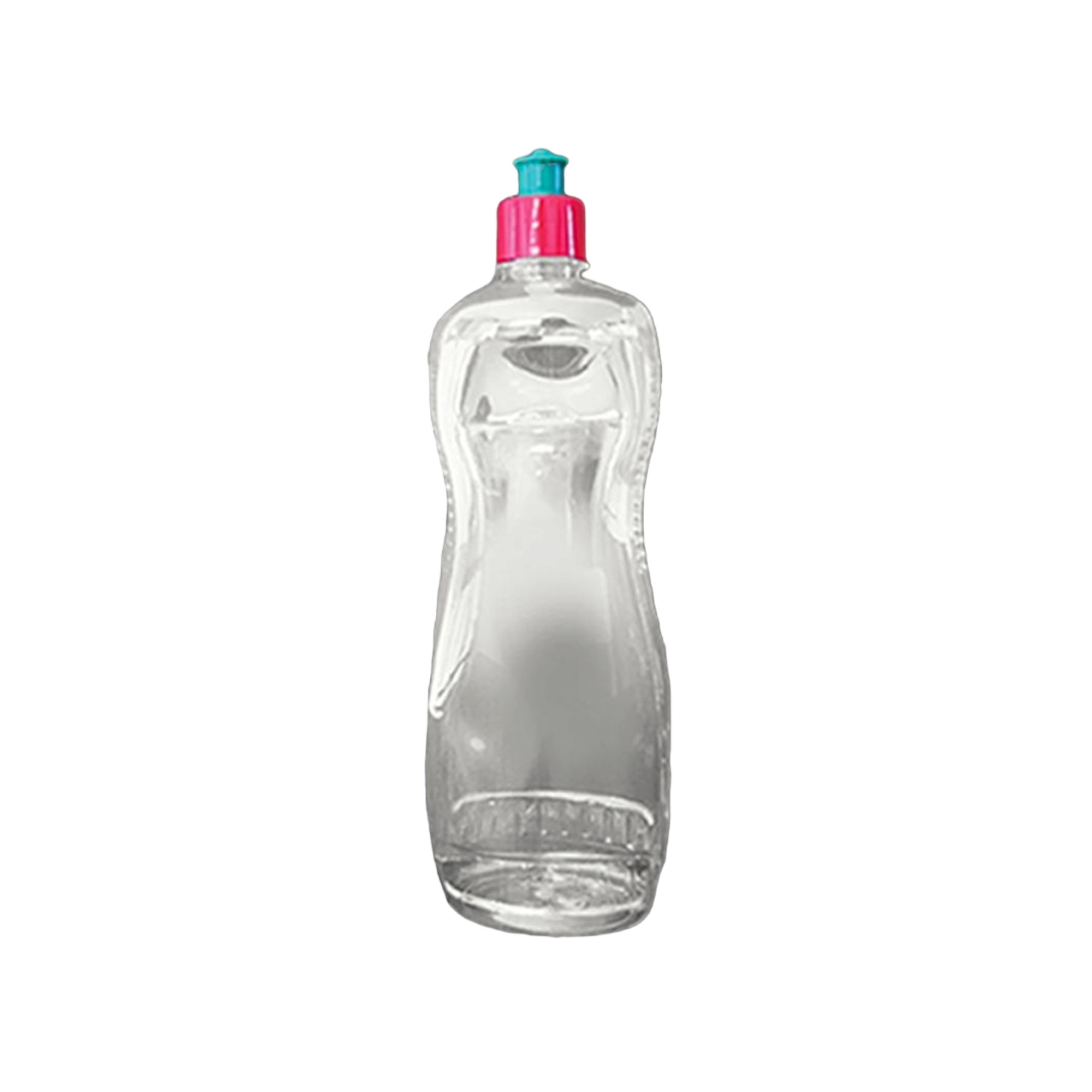 750ml Plastic Squeeze Dishwasher Bottle Clear BOT020