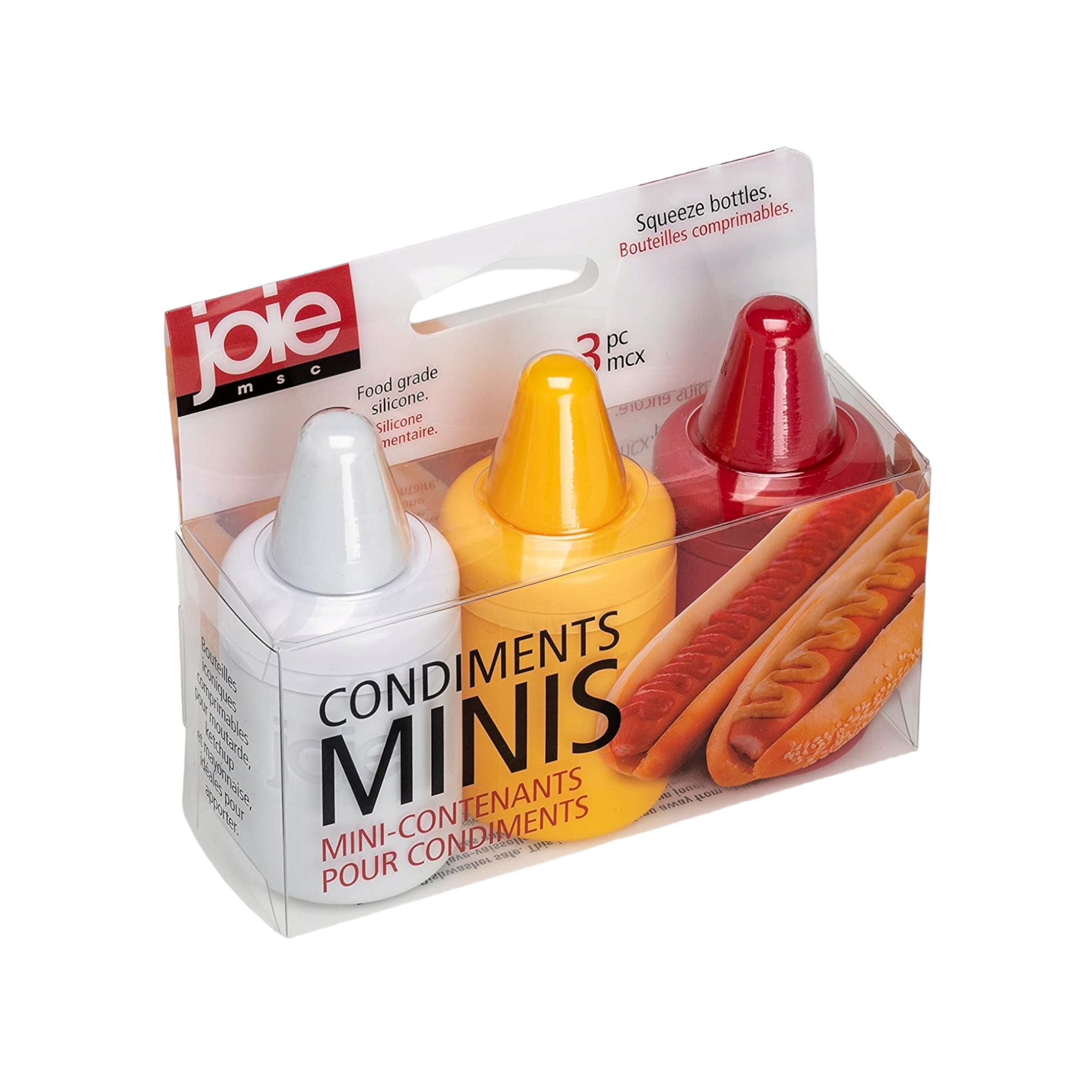 Joie Squeeze Bottle Mini 3Pcs Condiment Set 15744