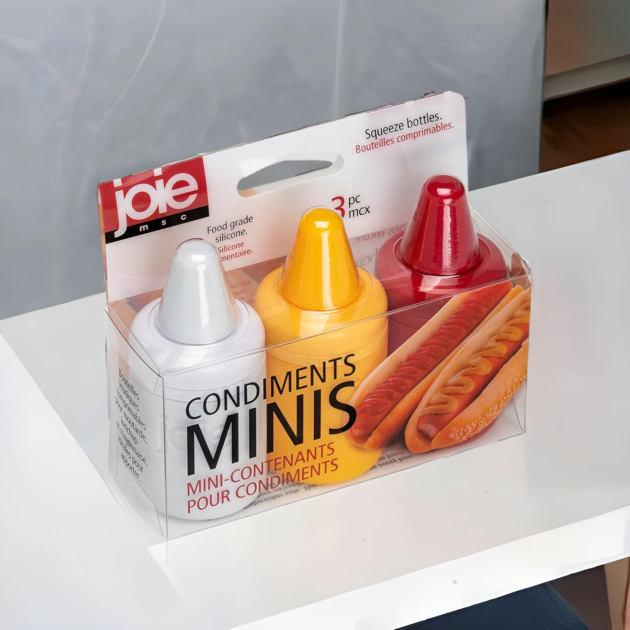 Joie Squeeze Bottle Mini 3Pcs Condiment Set 15744