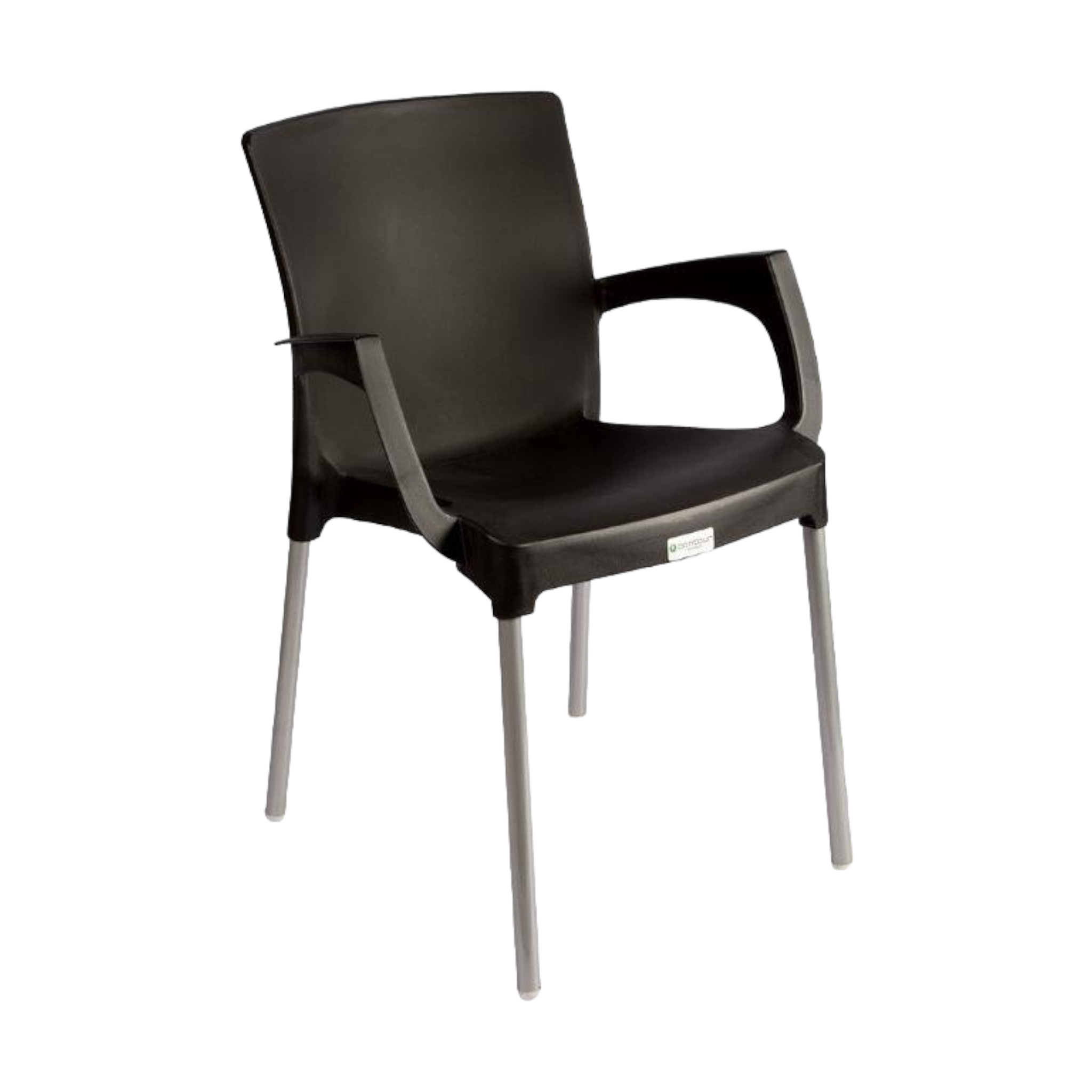Napoli Cafe Bistro Chair Black Contour Outdoor