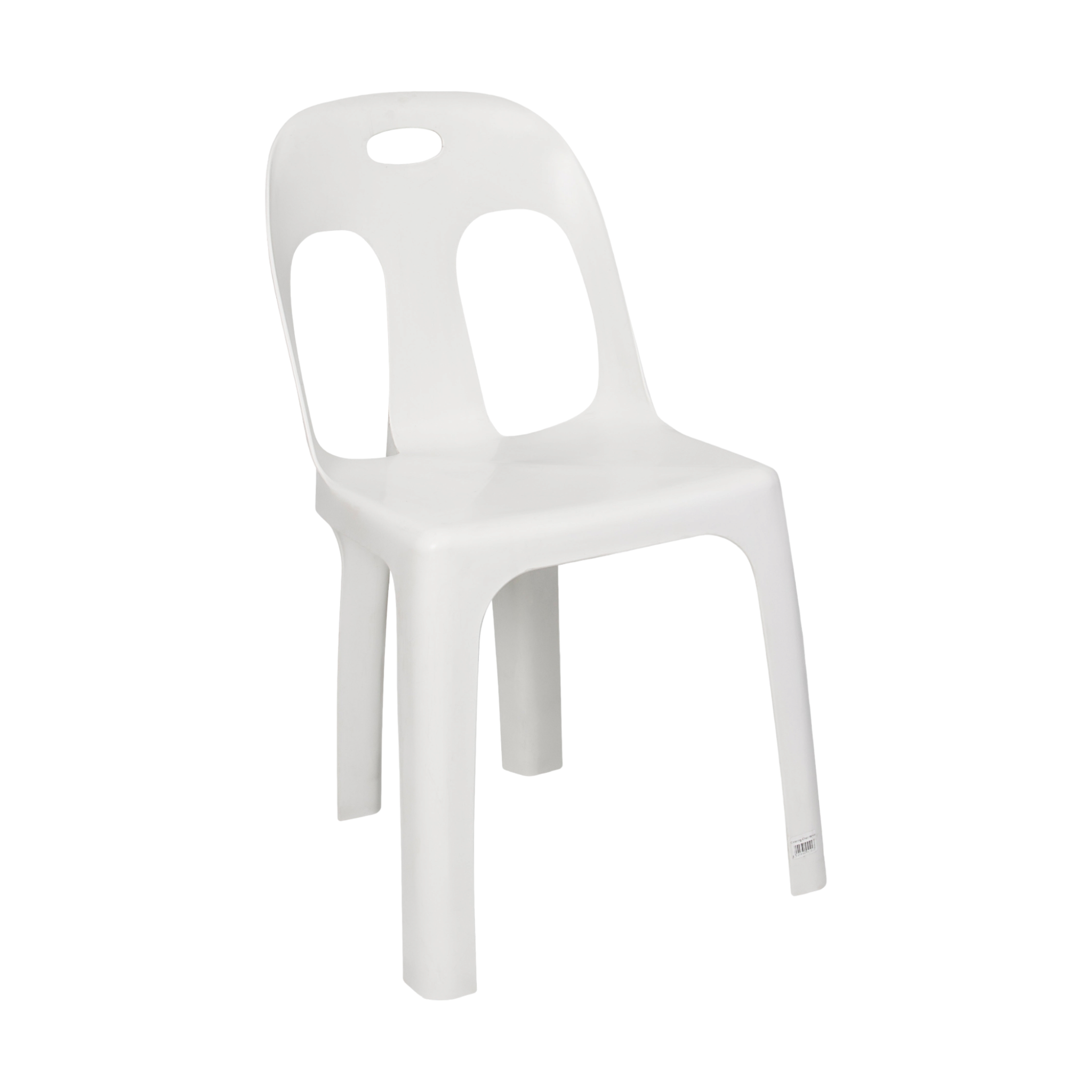 Catering Chair Heavy Duty White Contour Outdoor