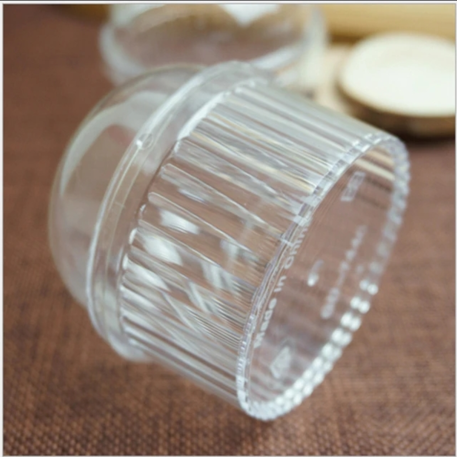 Acrylic Mini Dessert Cup with Lid 10pack