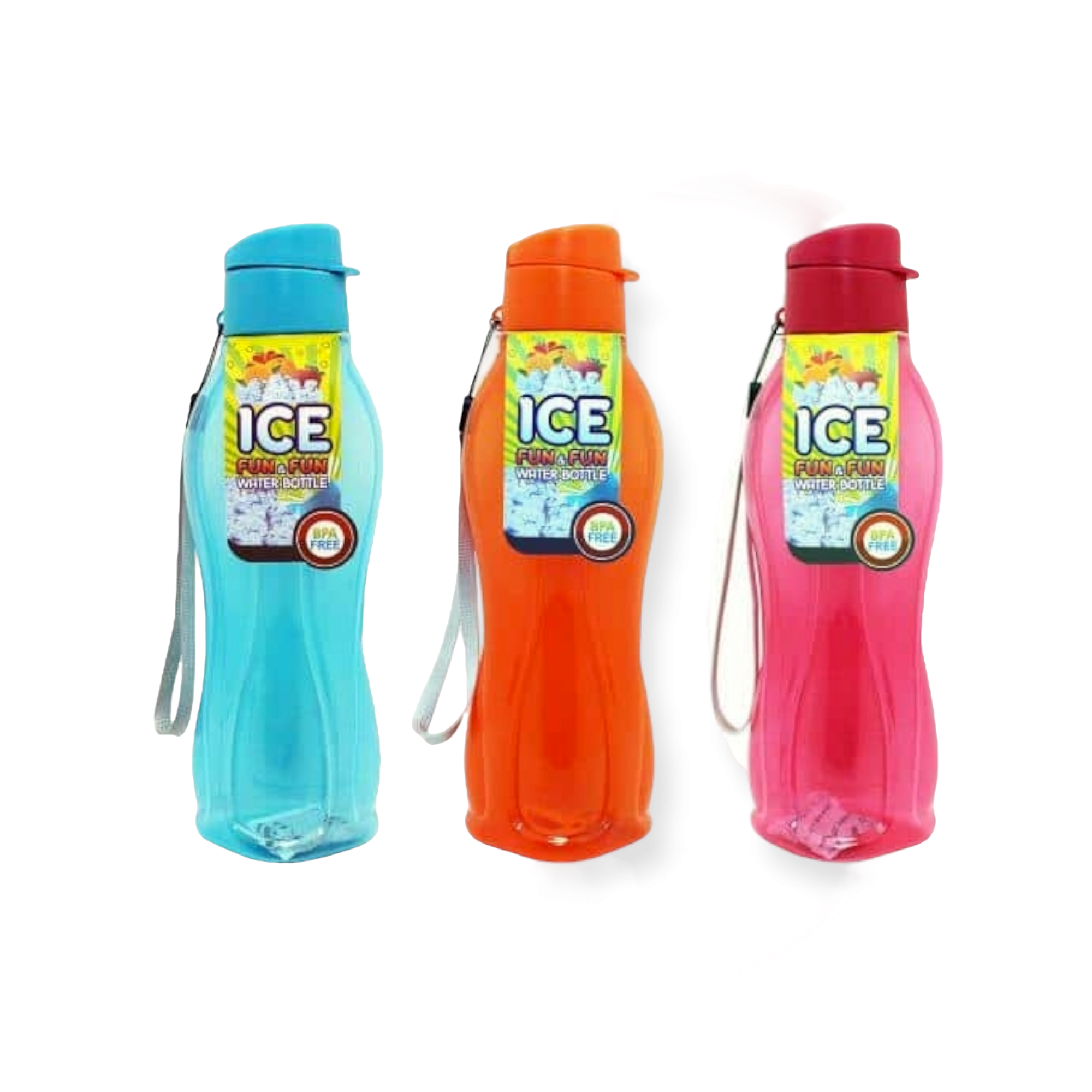 Sports Water Bottle 600ml Flip Cap Nu Ware