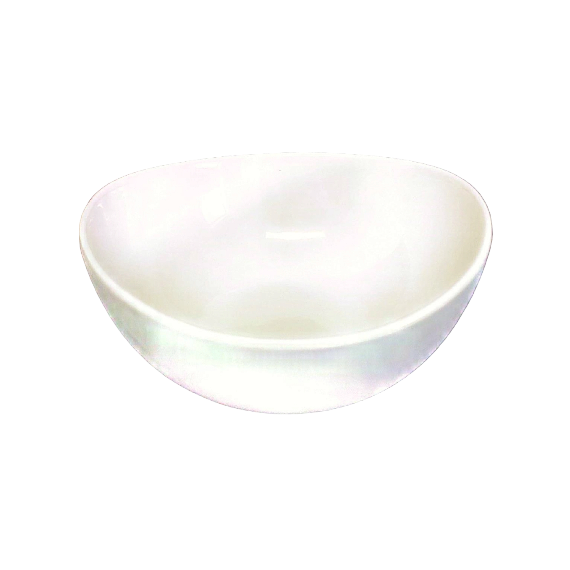 Ceramic White Ovel Bowl 4Inch