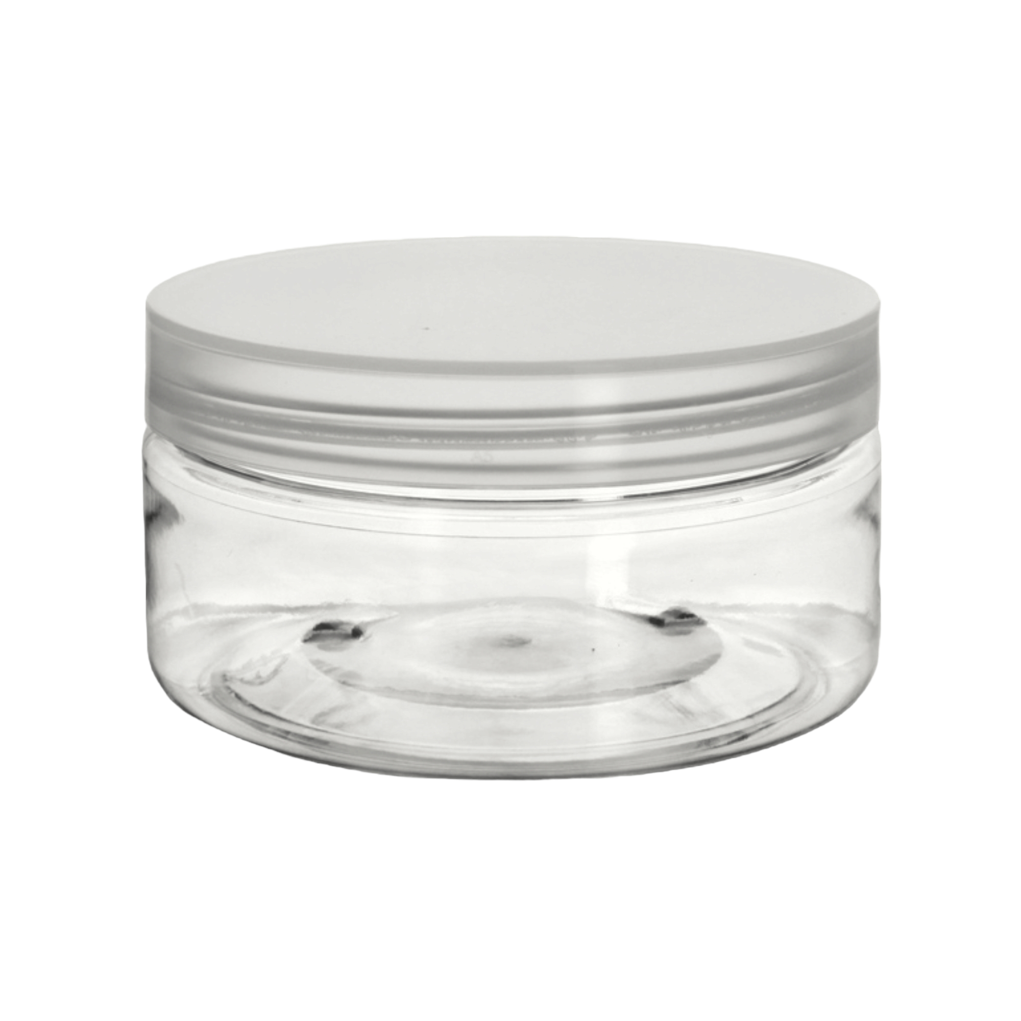50ml PET Plastic Cosmetic Jar Low Profile Bottle