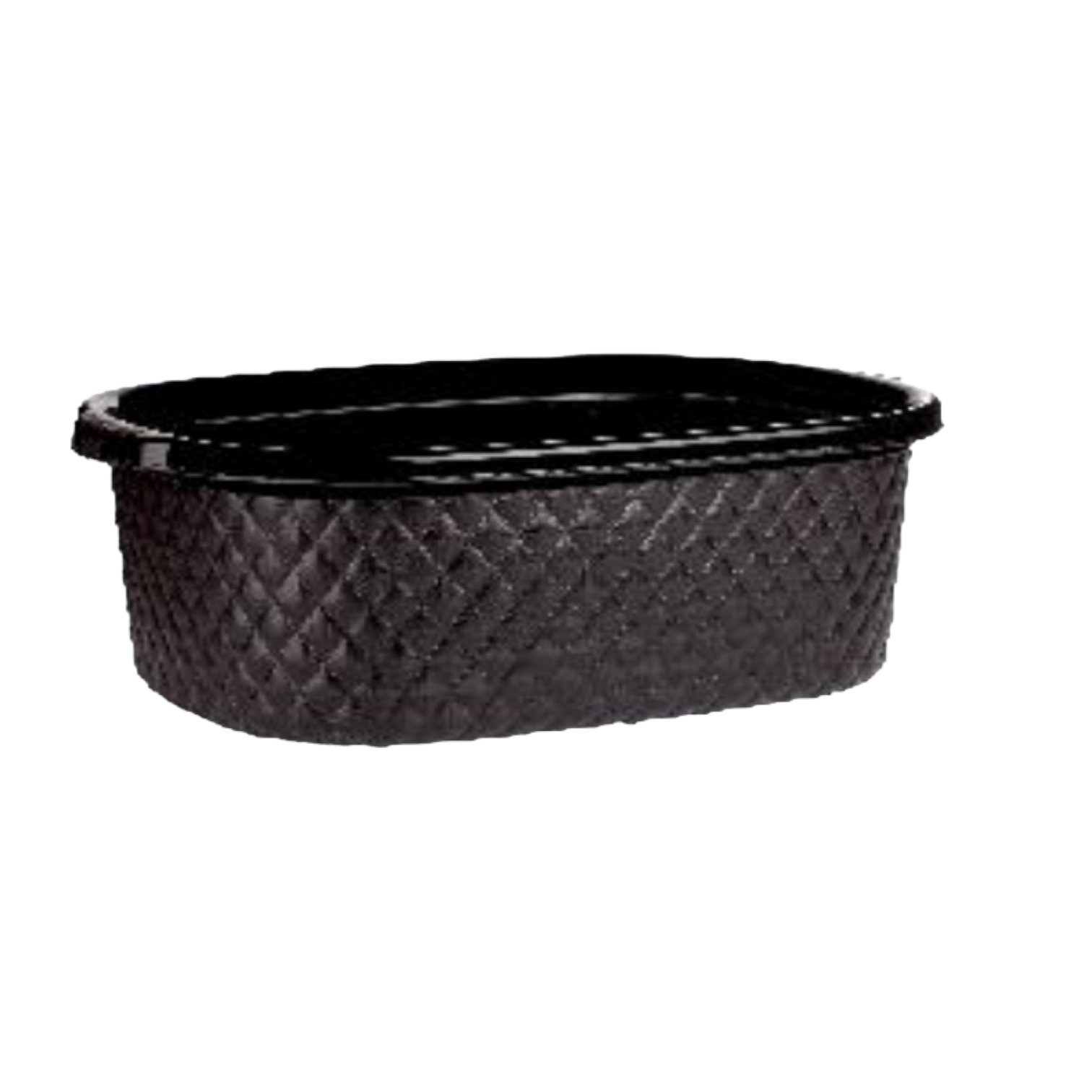 Plastic Basket 14L Leather Look JO1077CR