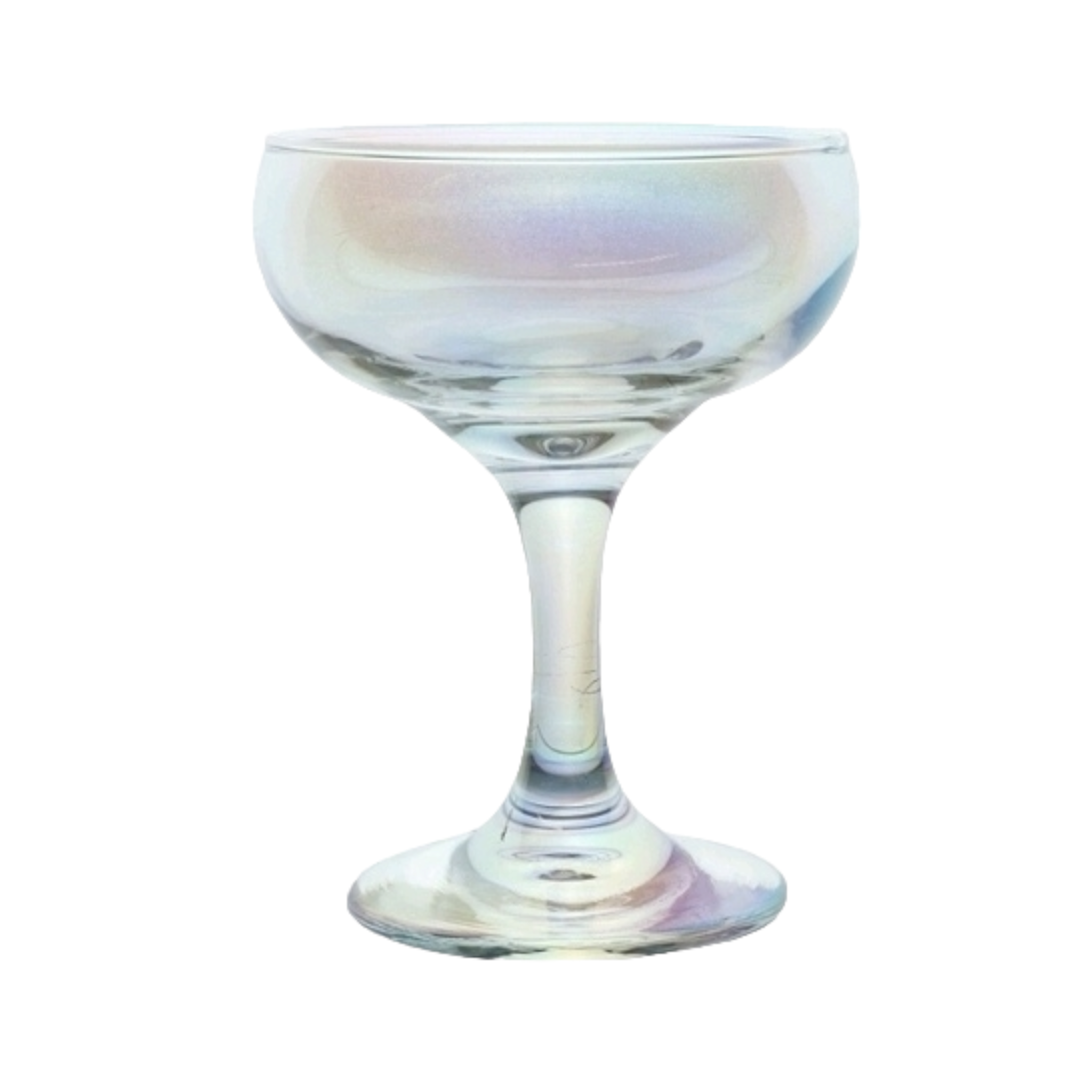 Aqua 130ml Pearl Shot Champagne Glass Bowl 130ml 4Pcs