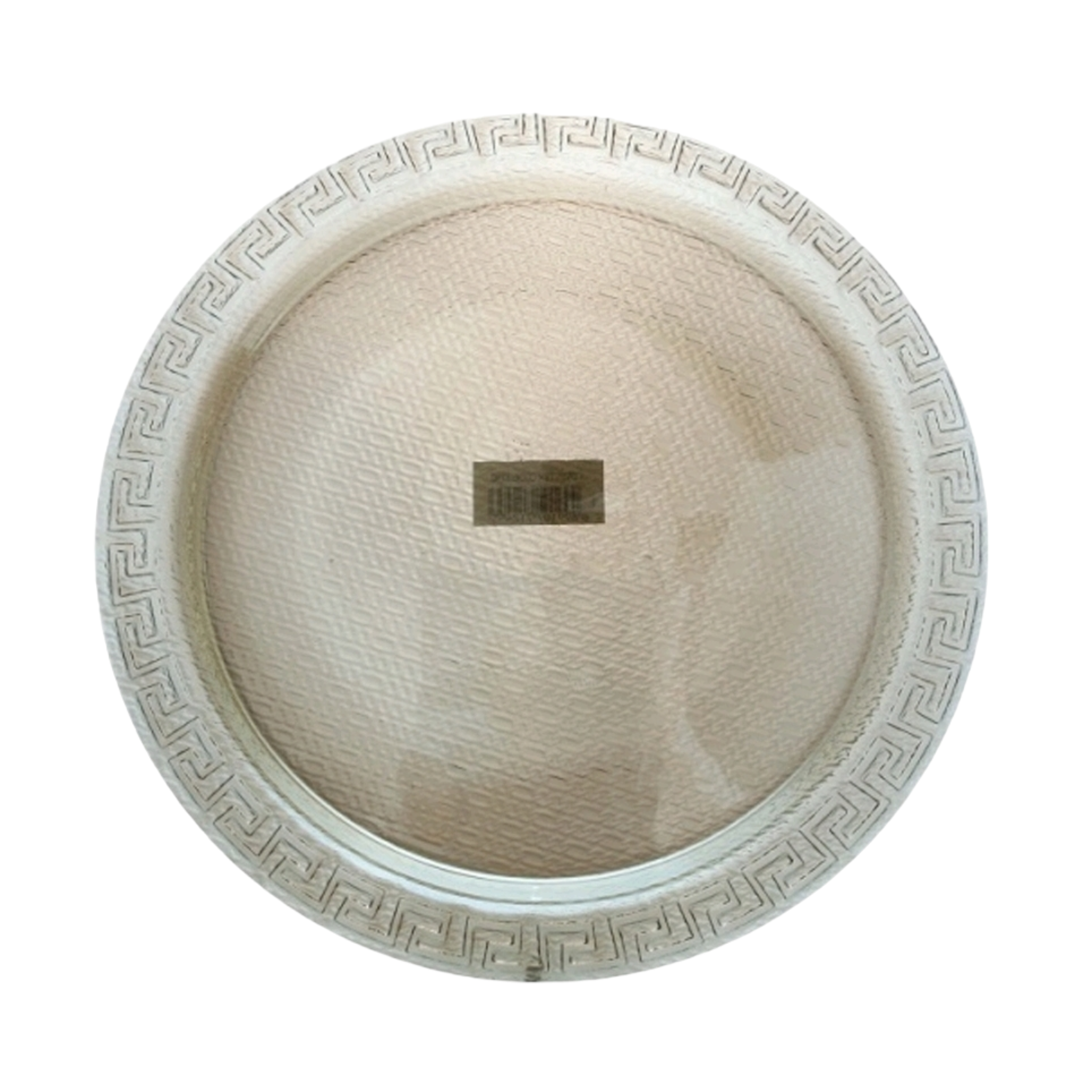 Versaj Round Glass Plate Smoked 34cm