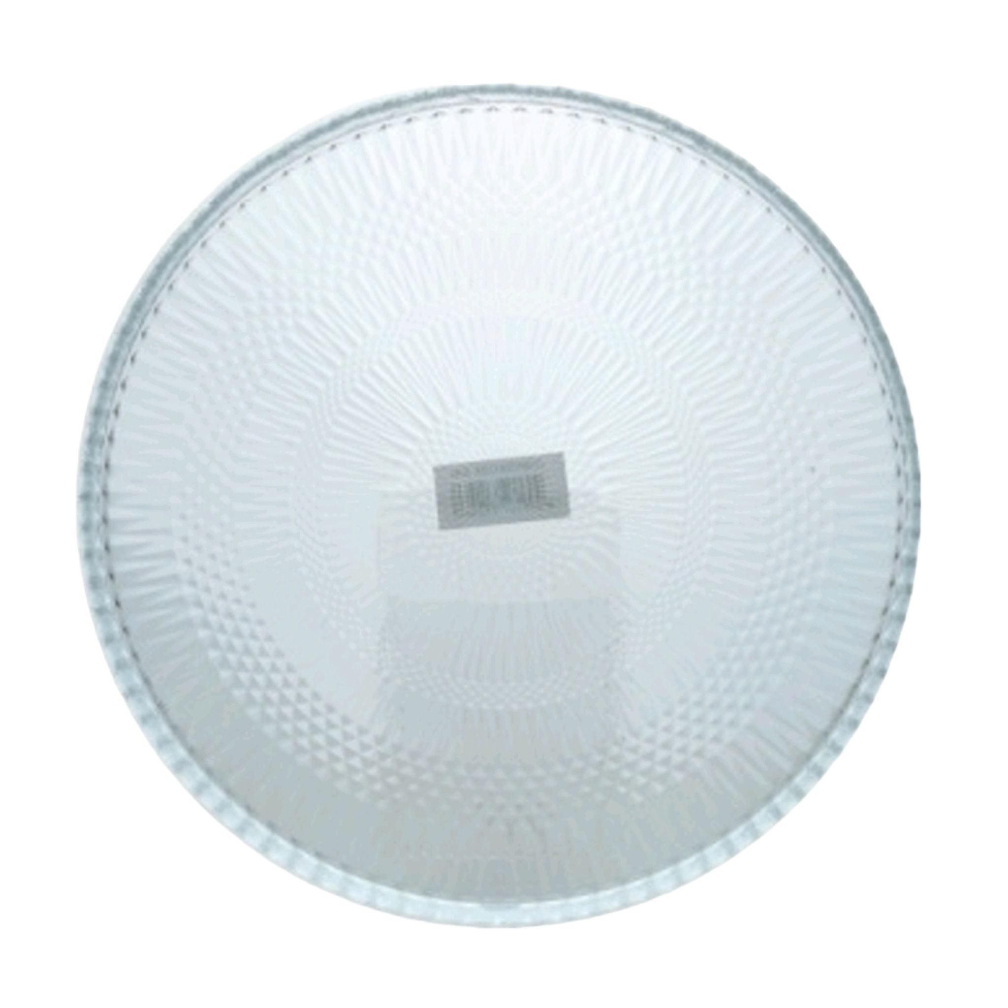 Palermo Round Glass Plate Clear 32cm