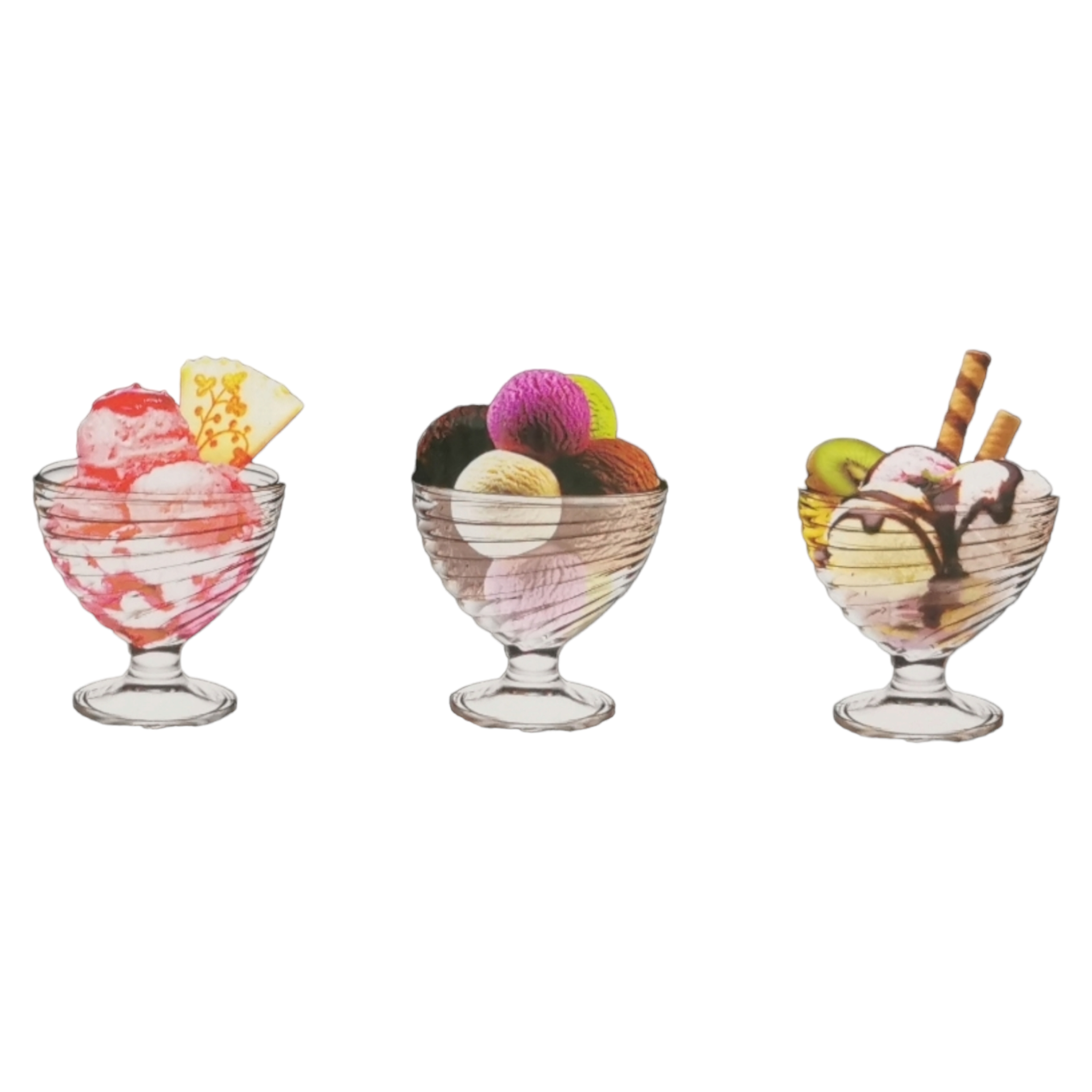 Totally Home Ice Cream Dessert Bowl 6pc Set  TH155