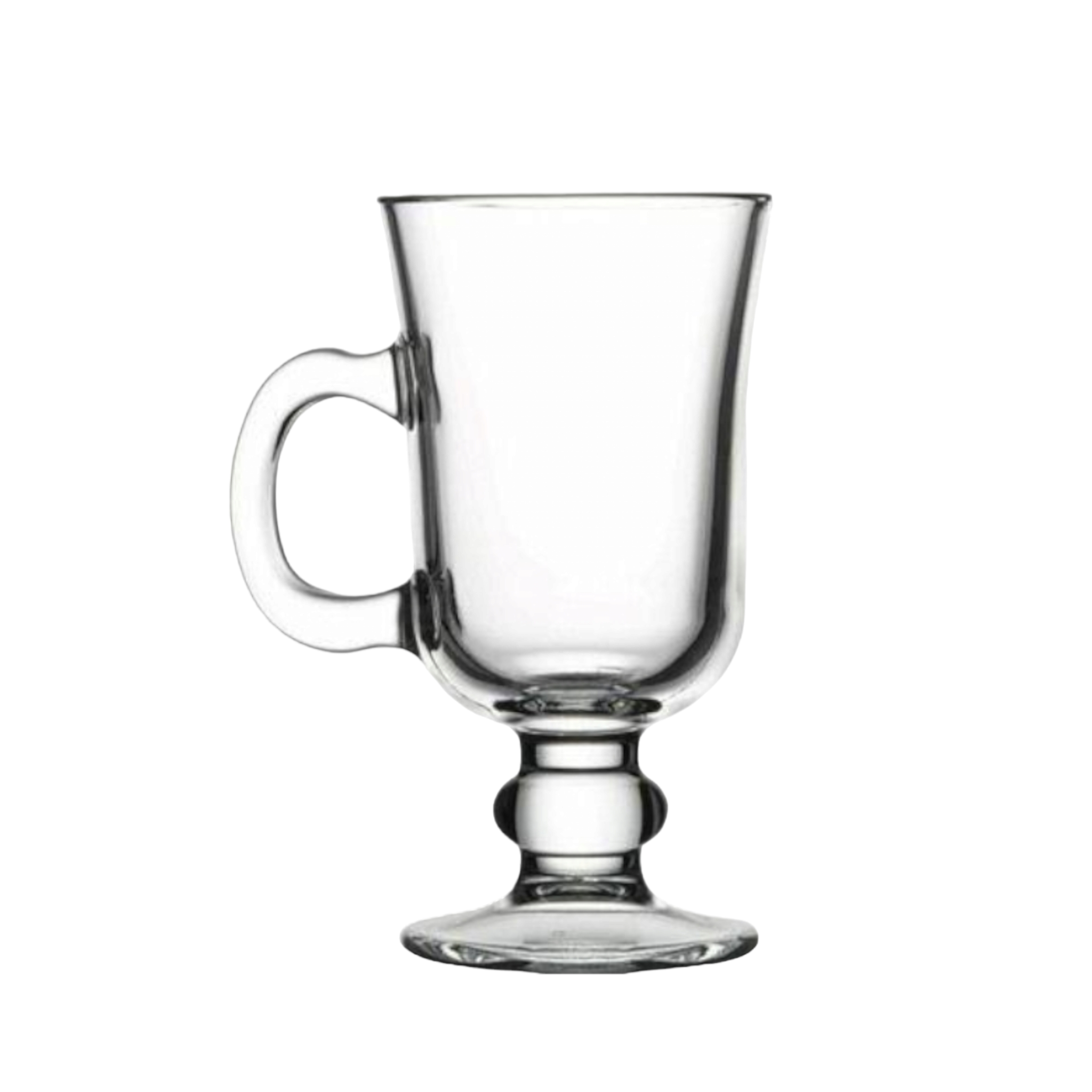 Pasabahce Glass Irish Coffee Mug 230ml 2pc Set 23525