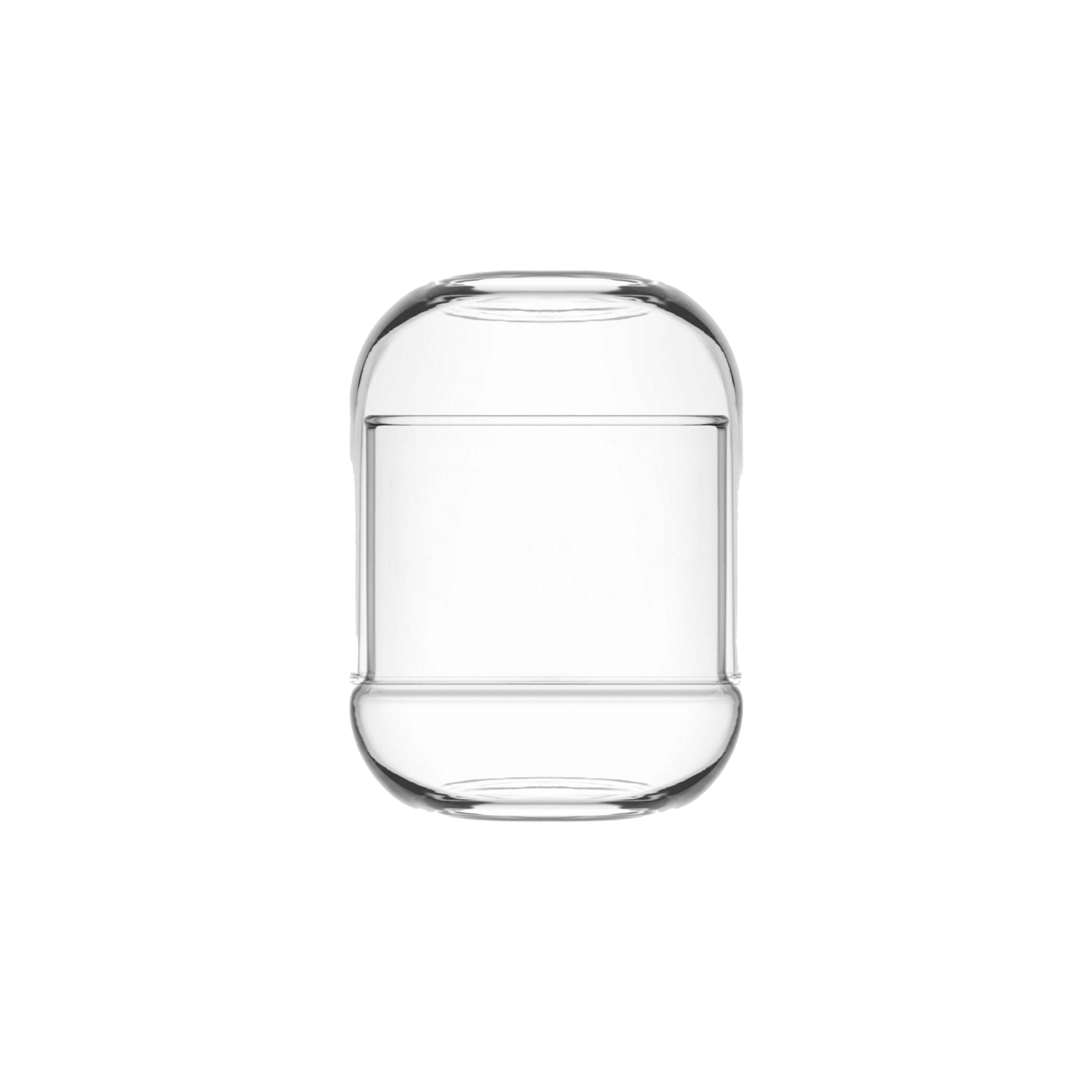 LAV Glass Dome Jar 380ml Storage Cup with glass Lid SGN1343
