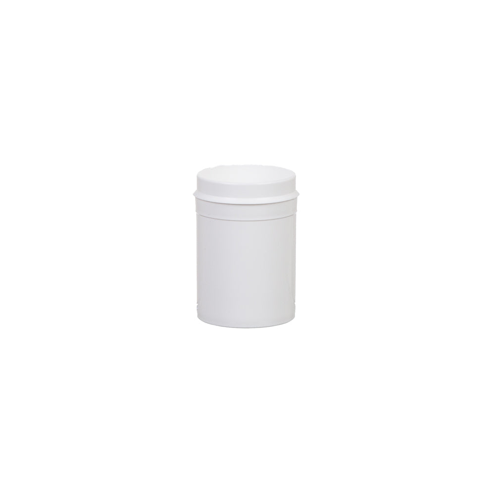 Plastic Securitainer White Container 50ml with Lid 35x52 10Pack