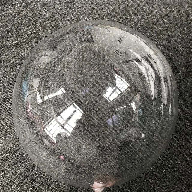 Plastic Ball Clear D8cm 3Pack