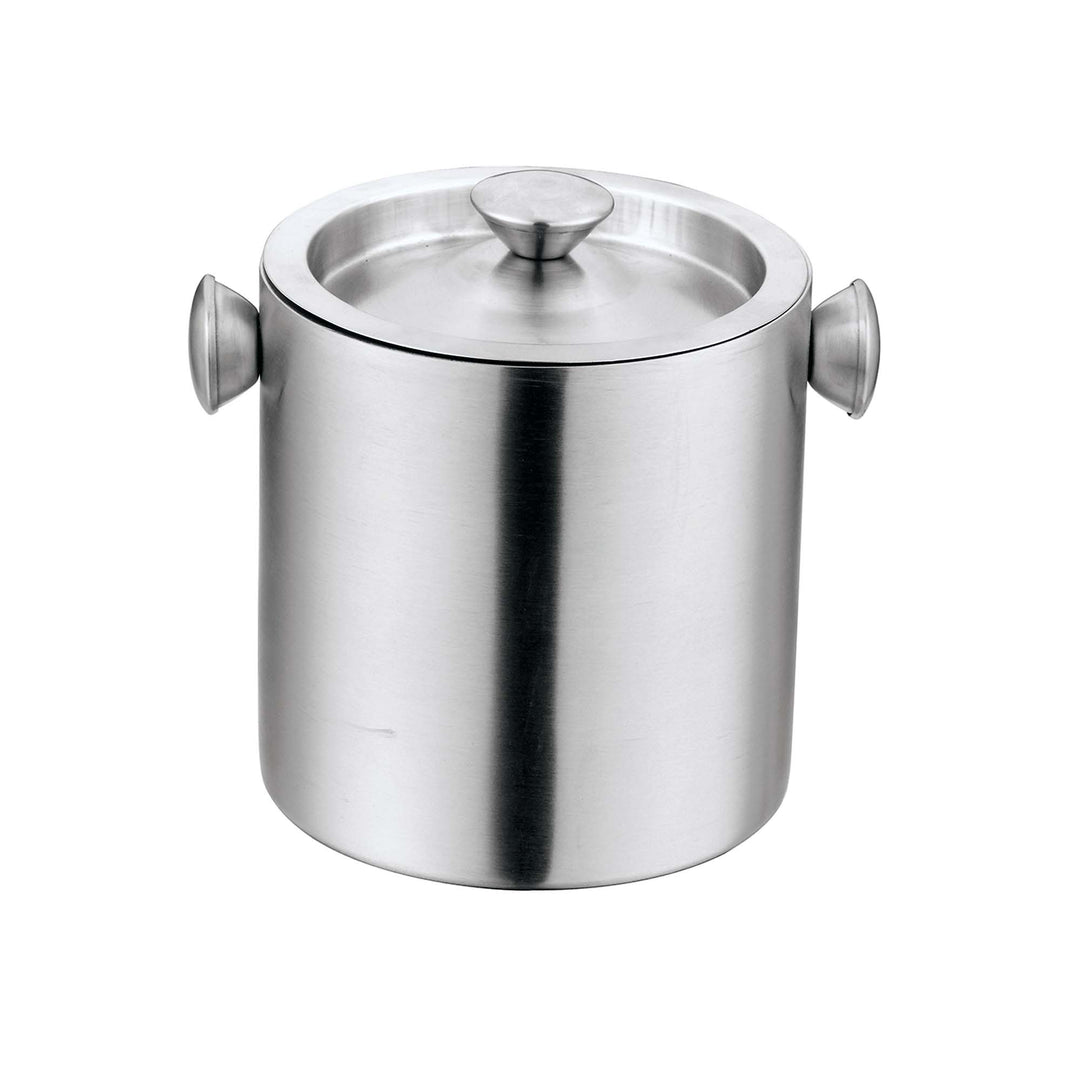 Ice Bucket with Knov Double Wall 1.5L Stainless Steel H-16XD-15cm